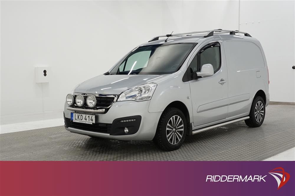 Peugeot Partner 1.6HDi 100hk Pro-pack Eu6 Kamera Dragkrok