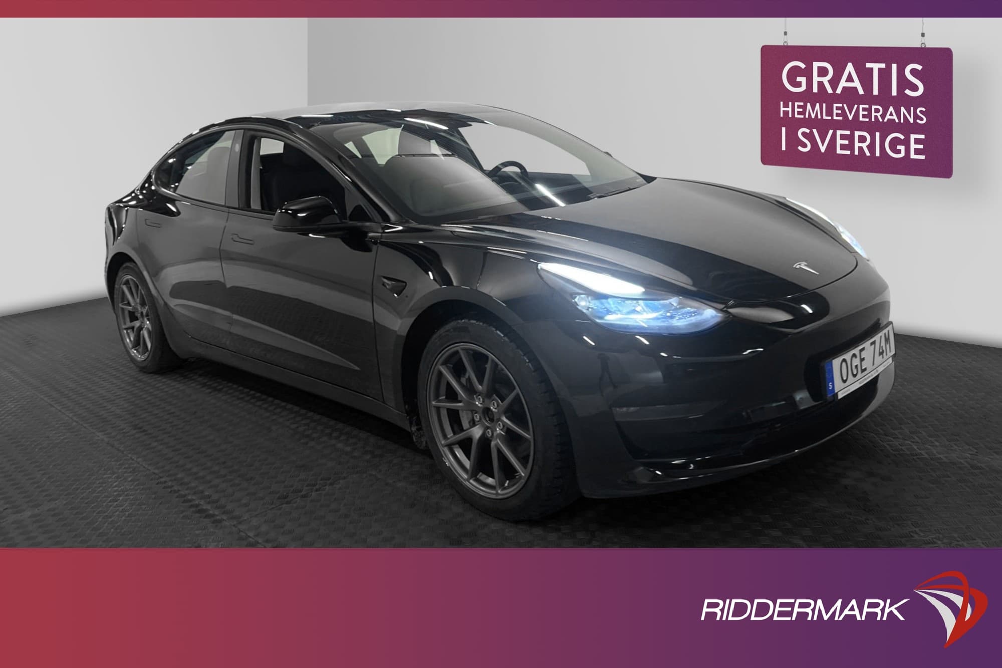 Tesla Model 3 Long Range AWD 440hk