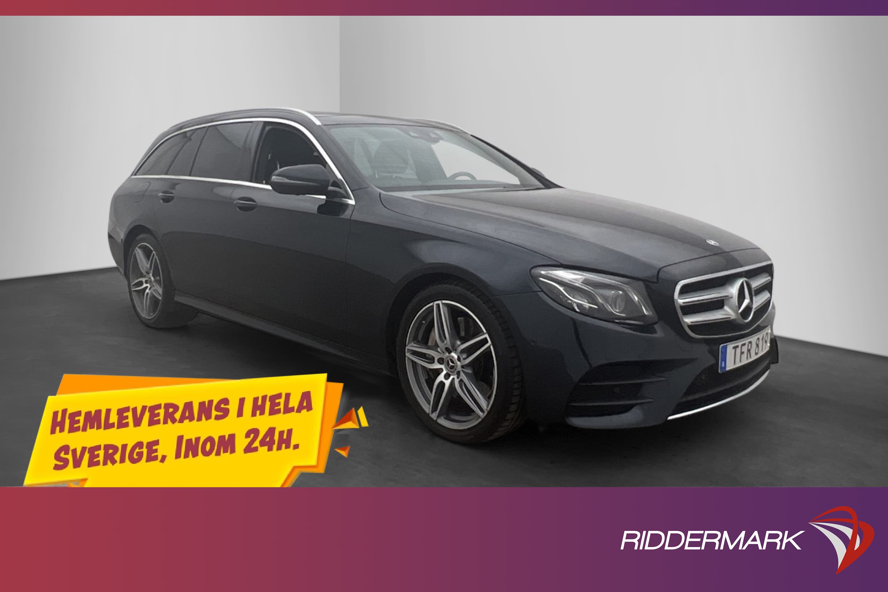 Mercedes-Benz E 400 T 4M AMG Pano Värmare Drag Widescreen