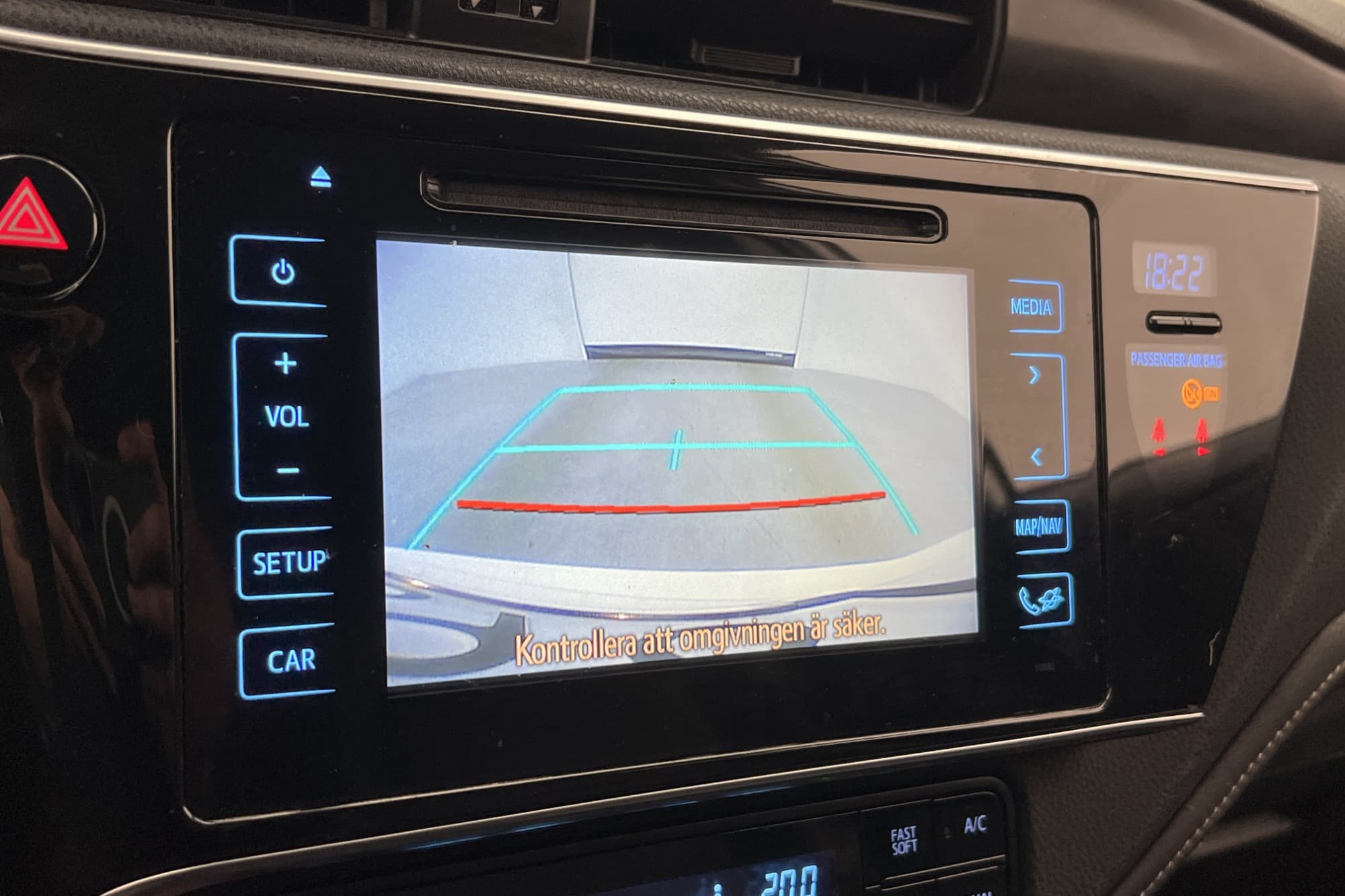 Toyota Auris TS Hybrid Executive Skinn Kamera P-Sensorer