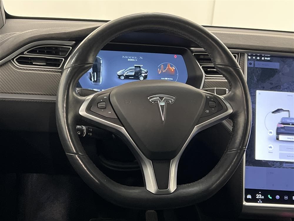 Tesla Model X 100D AWD 6 Sits Drag Svensksåld Uppgraderad APinteriör