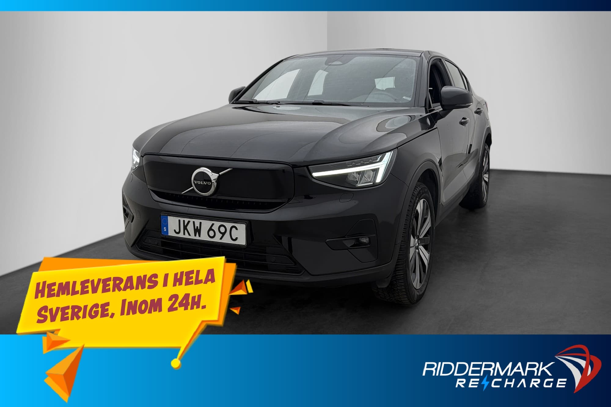 Volvo C40 Recharge Single Motor 231hk Plus Pano Kamera Navi