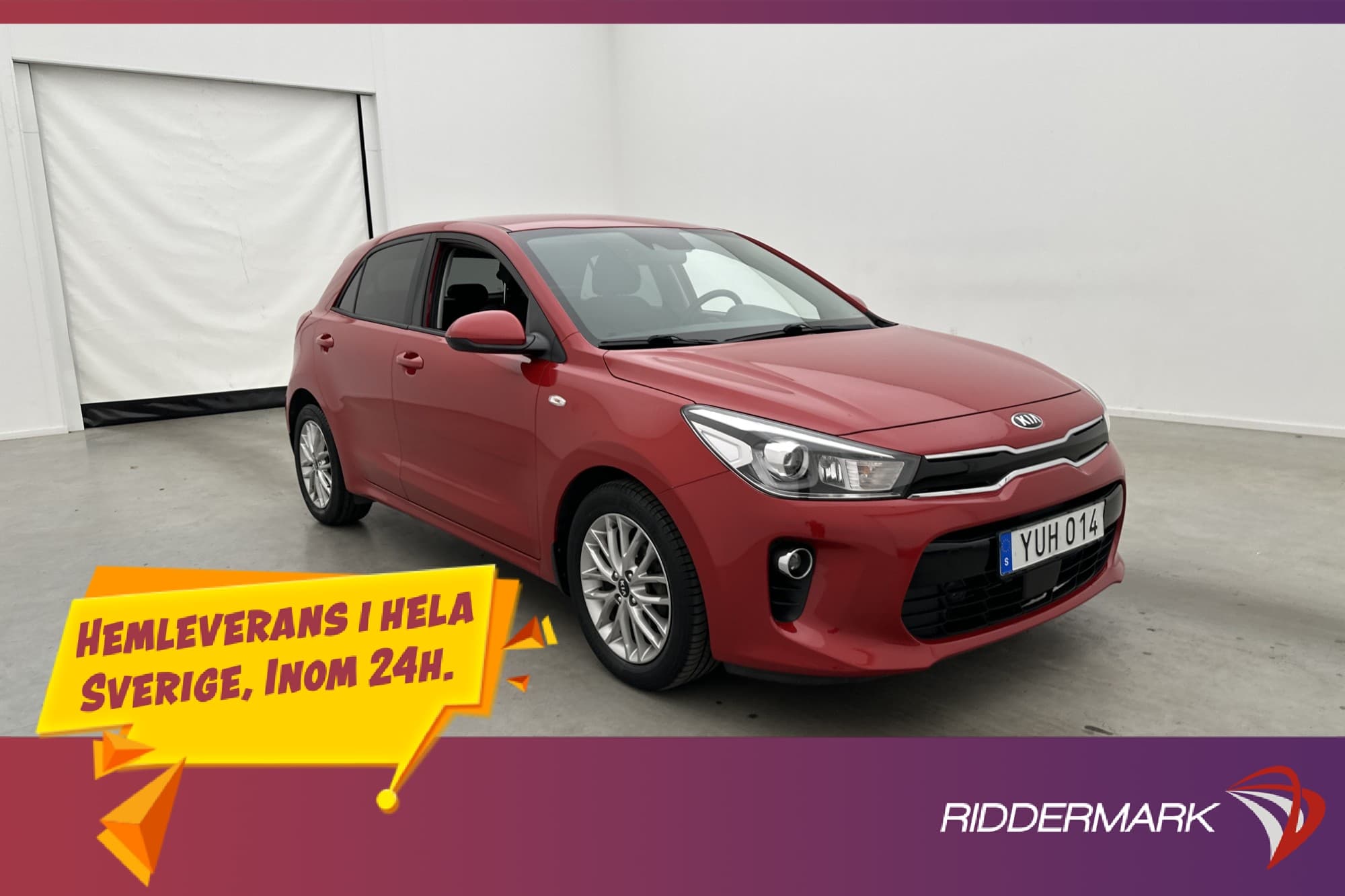 Kia Rio 1.4 CVVT 99hk GLS Kamera Carplay Rattvärmare 1-Ägare