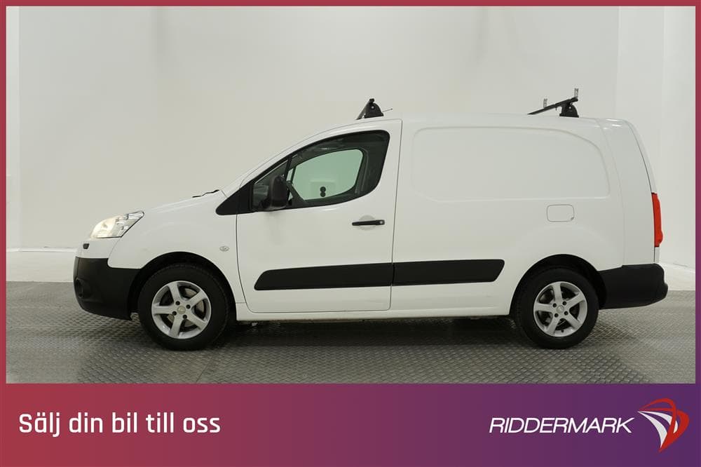 Peugeot Partner 1.6 HDI 90hk 3-sits L2 Drag 0.58l/mil