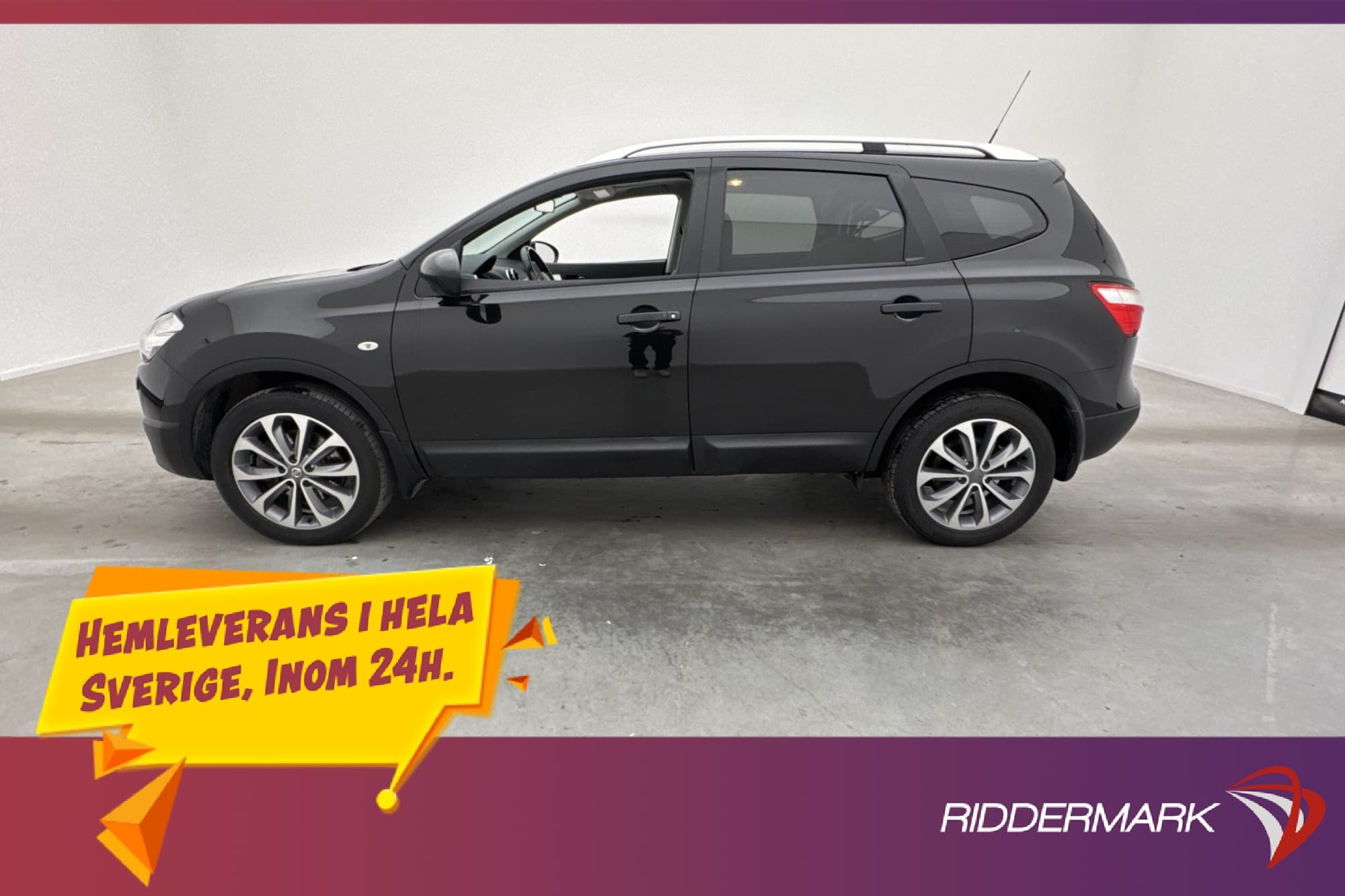 Nissan Qashqai+2 2.0 dCi 4x4 150hk 7 Sits Pano Skinn Drag