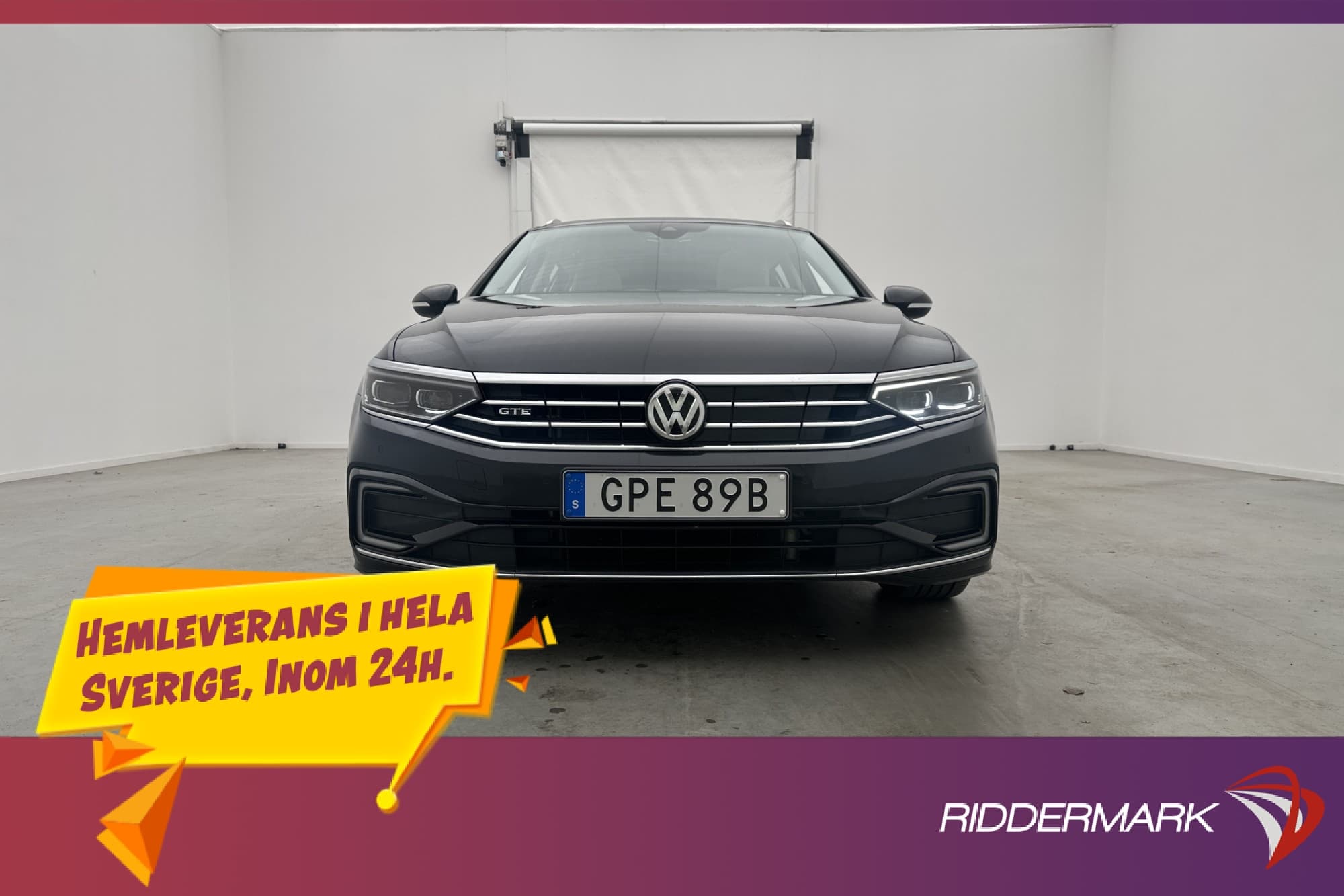 Volkswagen Passat GTE Panorama Head Up Dragkrok Kamera Skinn