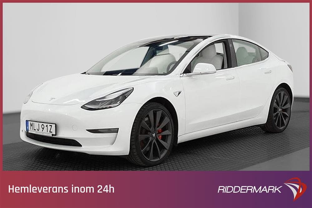 Tesla Model 3 Performance AWD 510hk