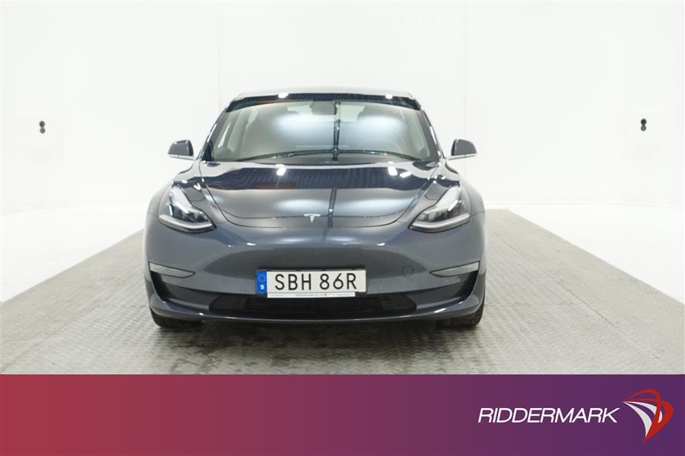 Tesla Model 3 Long Range AWD Accelerationsboost Sv Såld