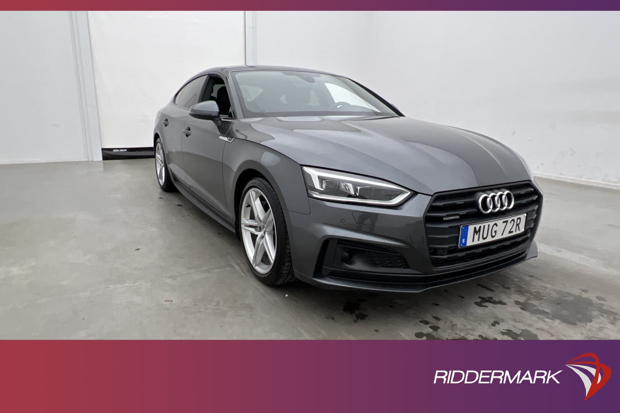 Audi A5 Sportback 45 TFSI Q 245hk S Line Dragkrok Värmare