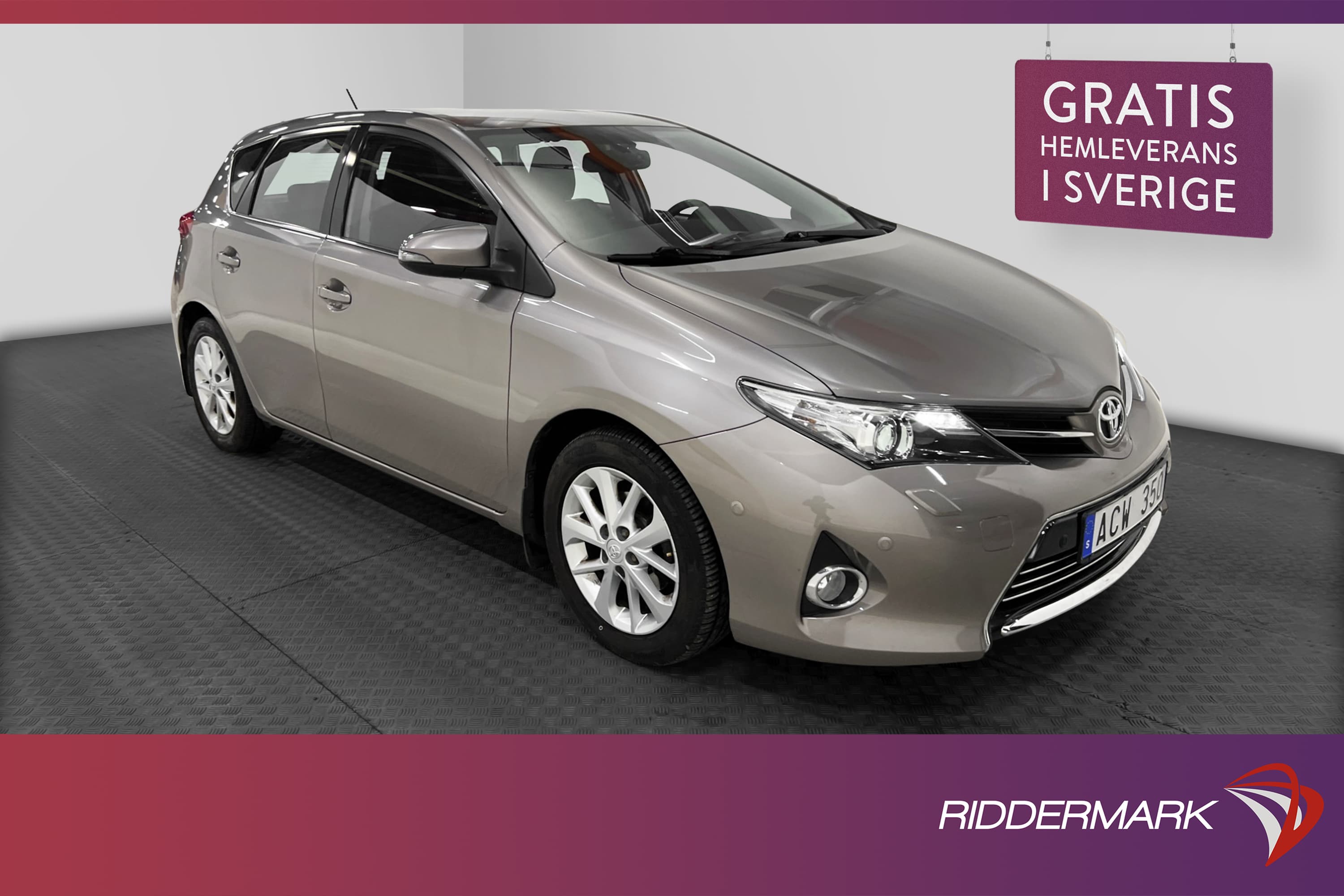 Toyota Auris 1.6 Valvematic 132hk