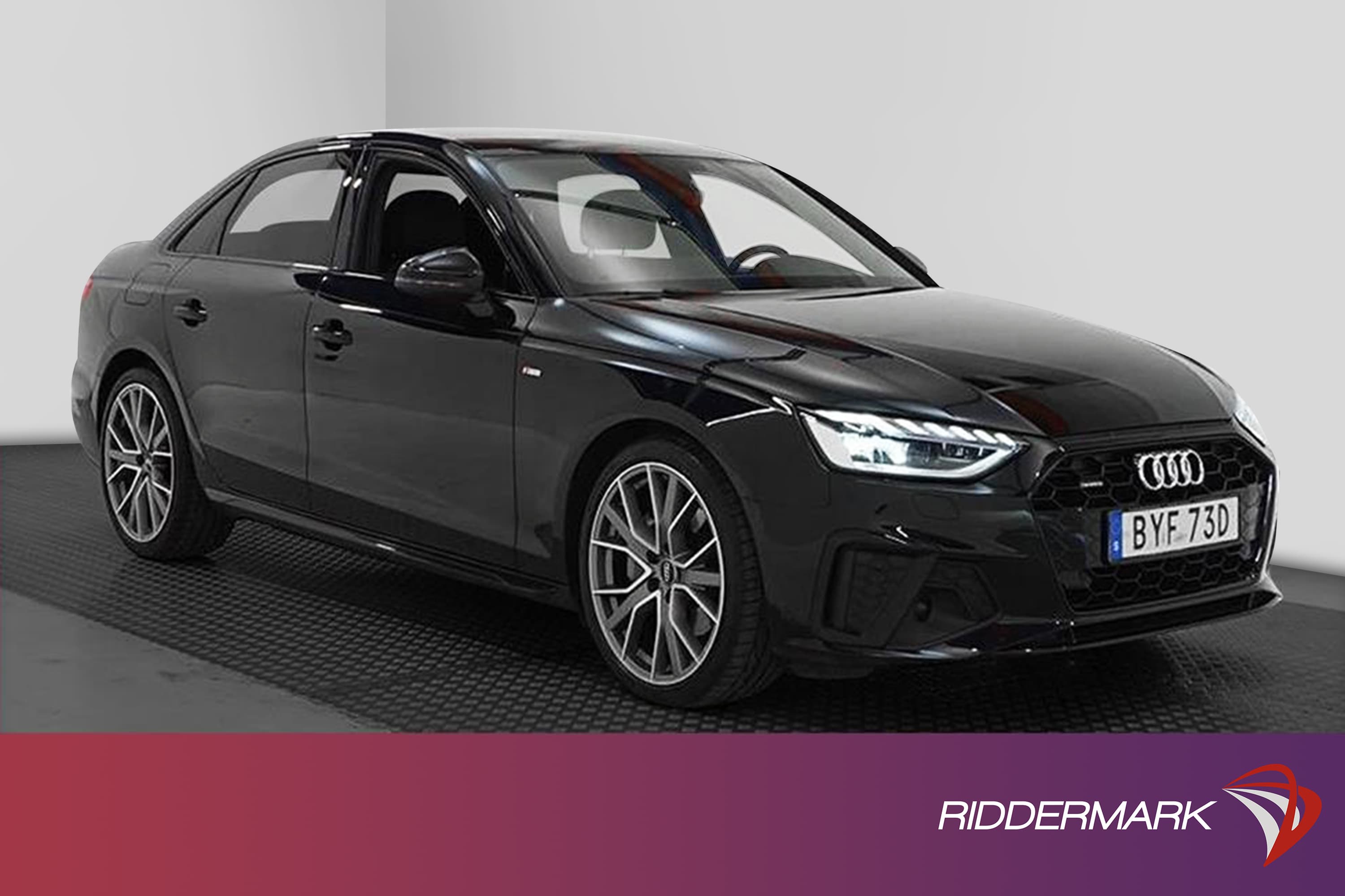 Audi A4 40 TDI 204hk Quattro S-Line D-Värm Cockpit Matrixexteriör
