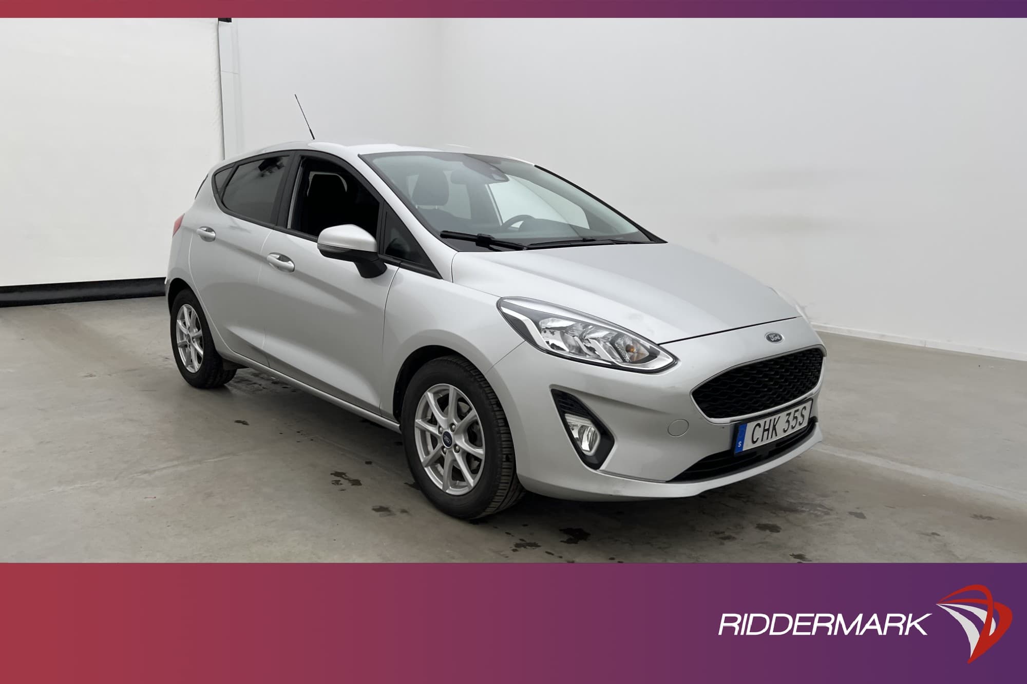 Ford Fiesta 1.0 EcoBoost 100hk Sensorer Rattvärme Adap-Fart
