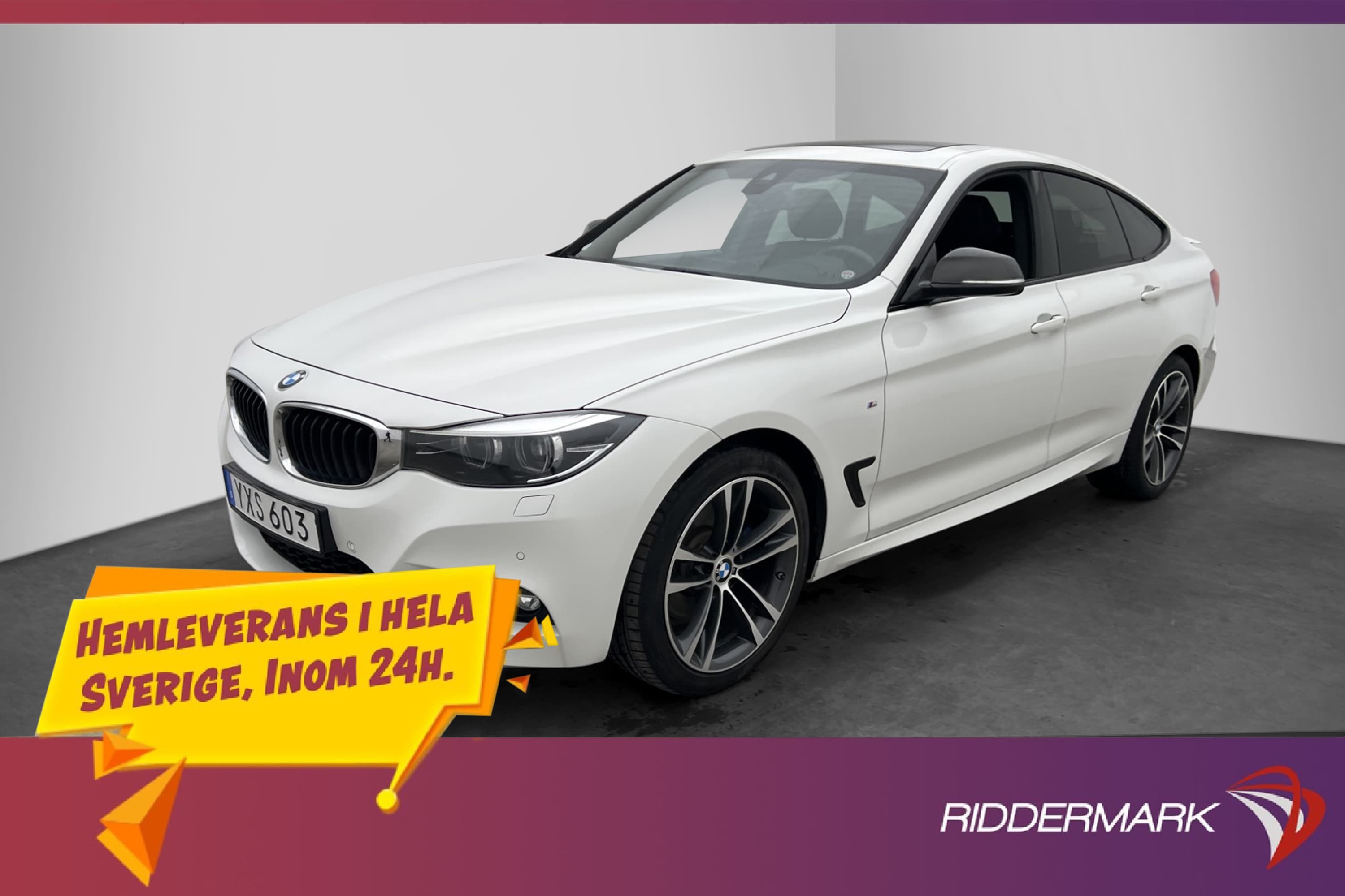 BMW 330i xDrive GT M Sport Panorama HiFi  Skinn Kamera Drag