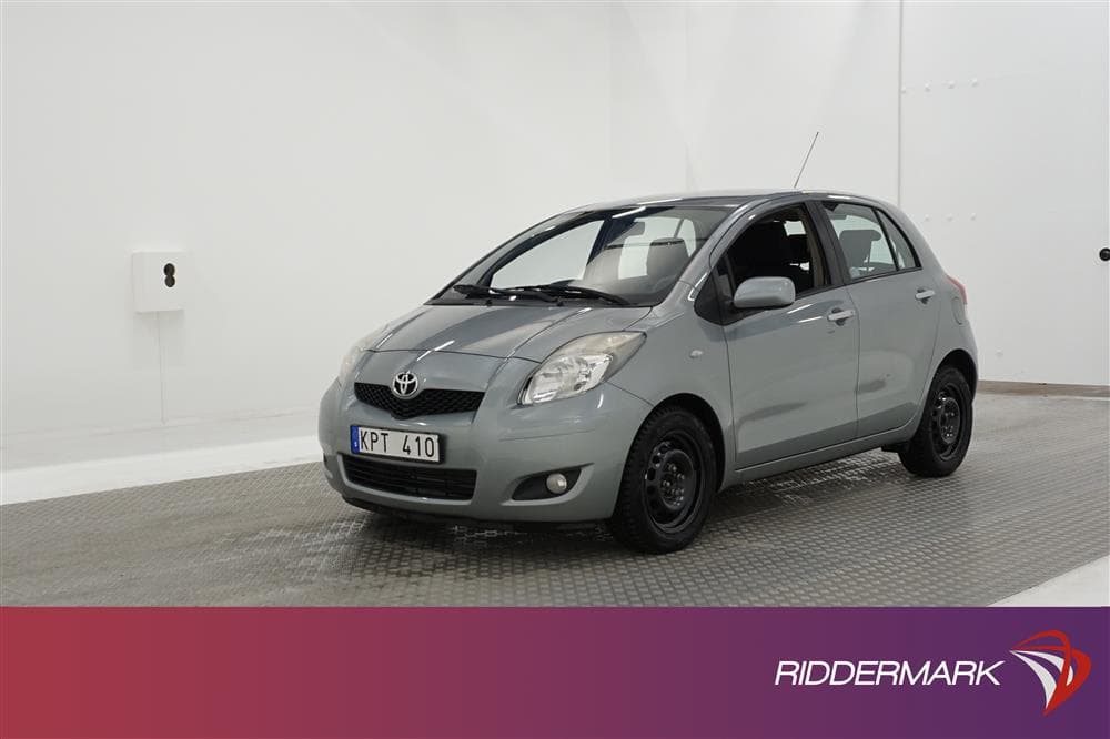 Toyota Yaris 1.33 5dr 100hk Låg Skatt Välservad 0,44L/Mil