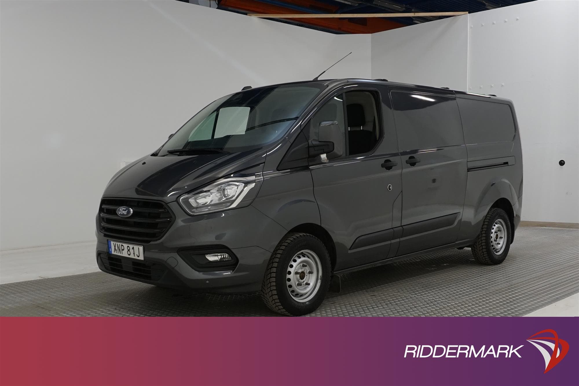 Ford Transit Custom 2.0Eco Automat Lång Drag Värmare Moms 