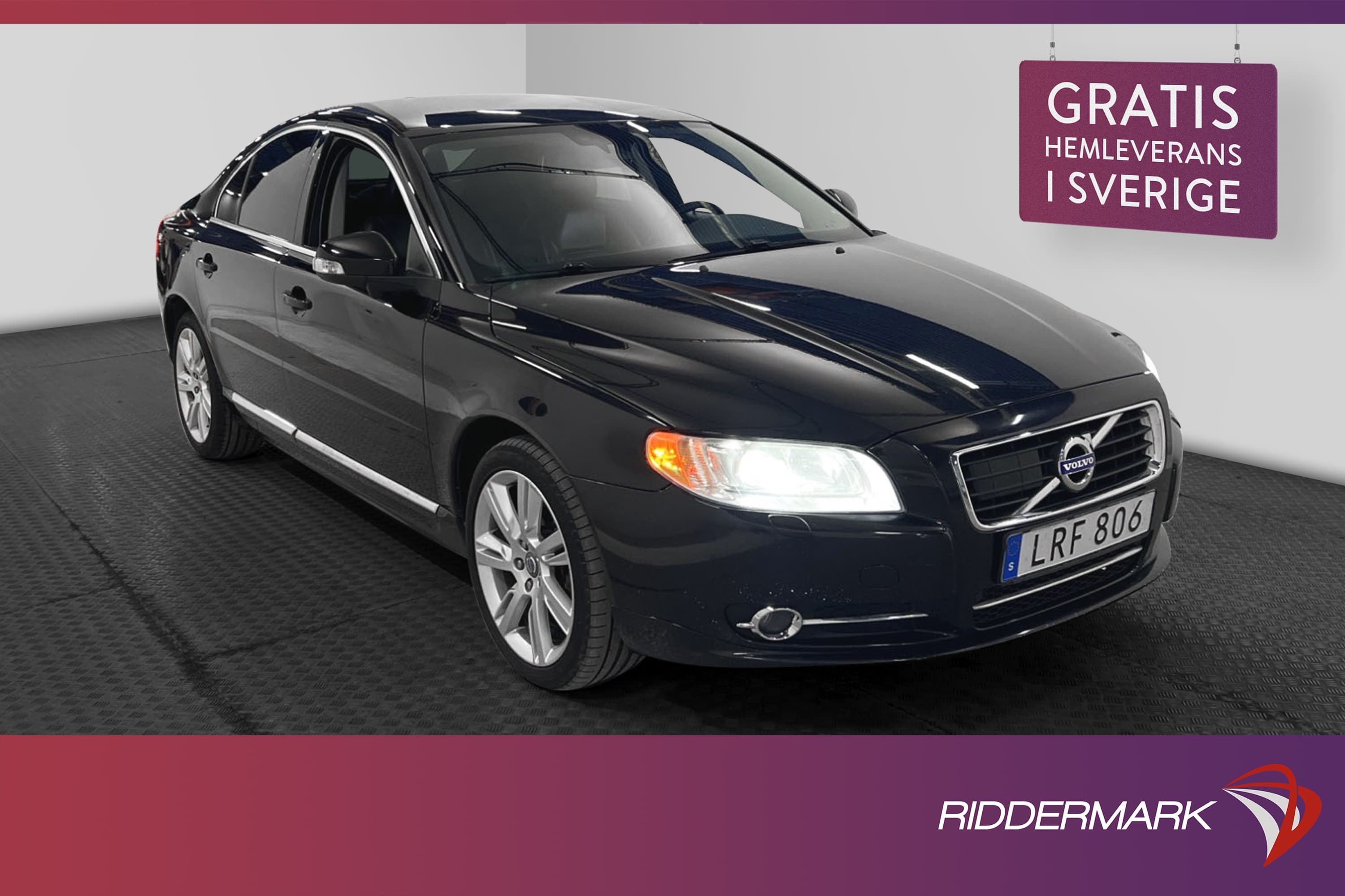 Volvo S80 D5 205hk Summum Värmare Skinn BLIS Välservad