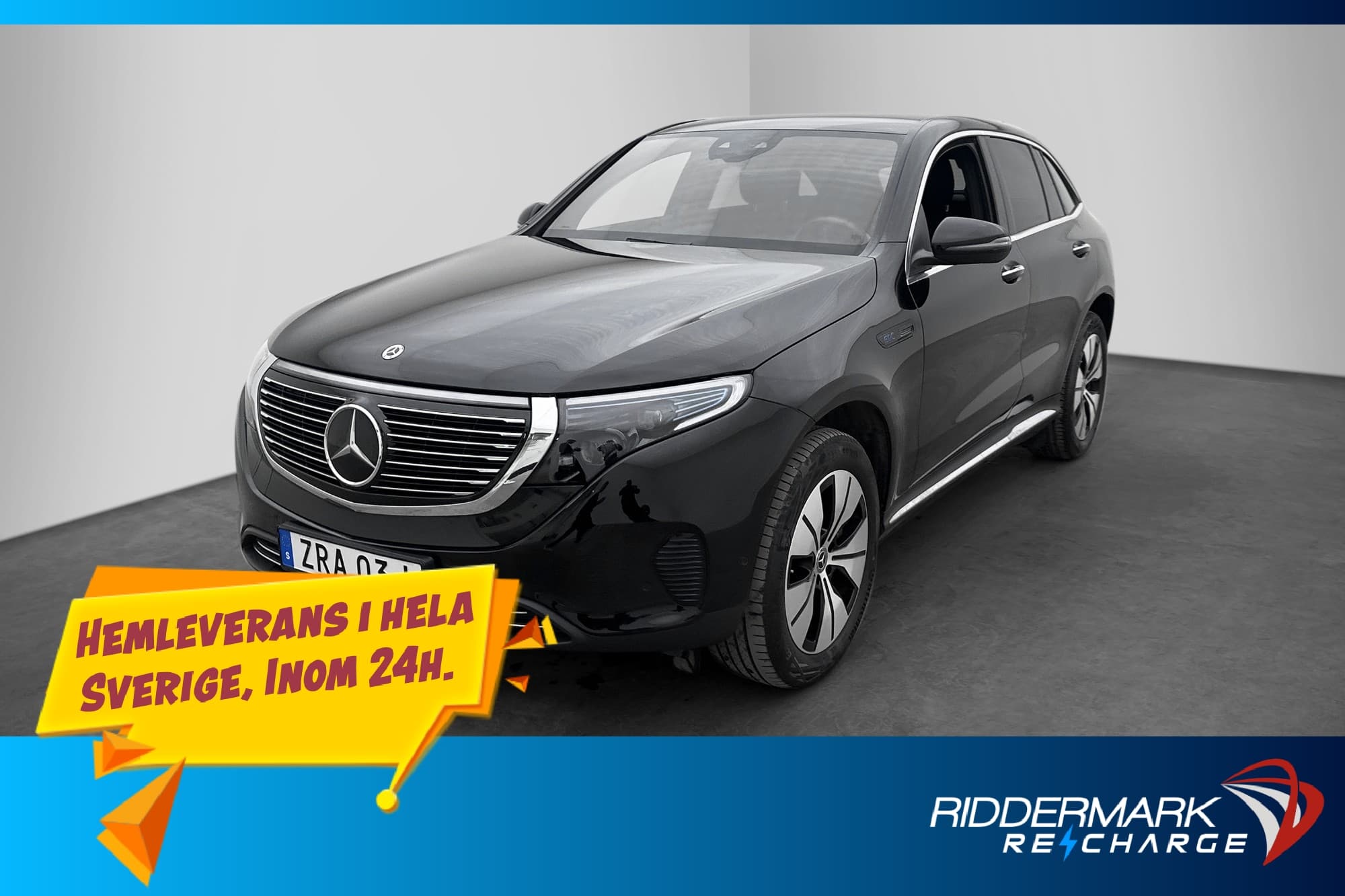 Mercedes-Benz EQC 400 4M Kamera Värmare Widescreen Navi MOMS