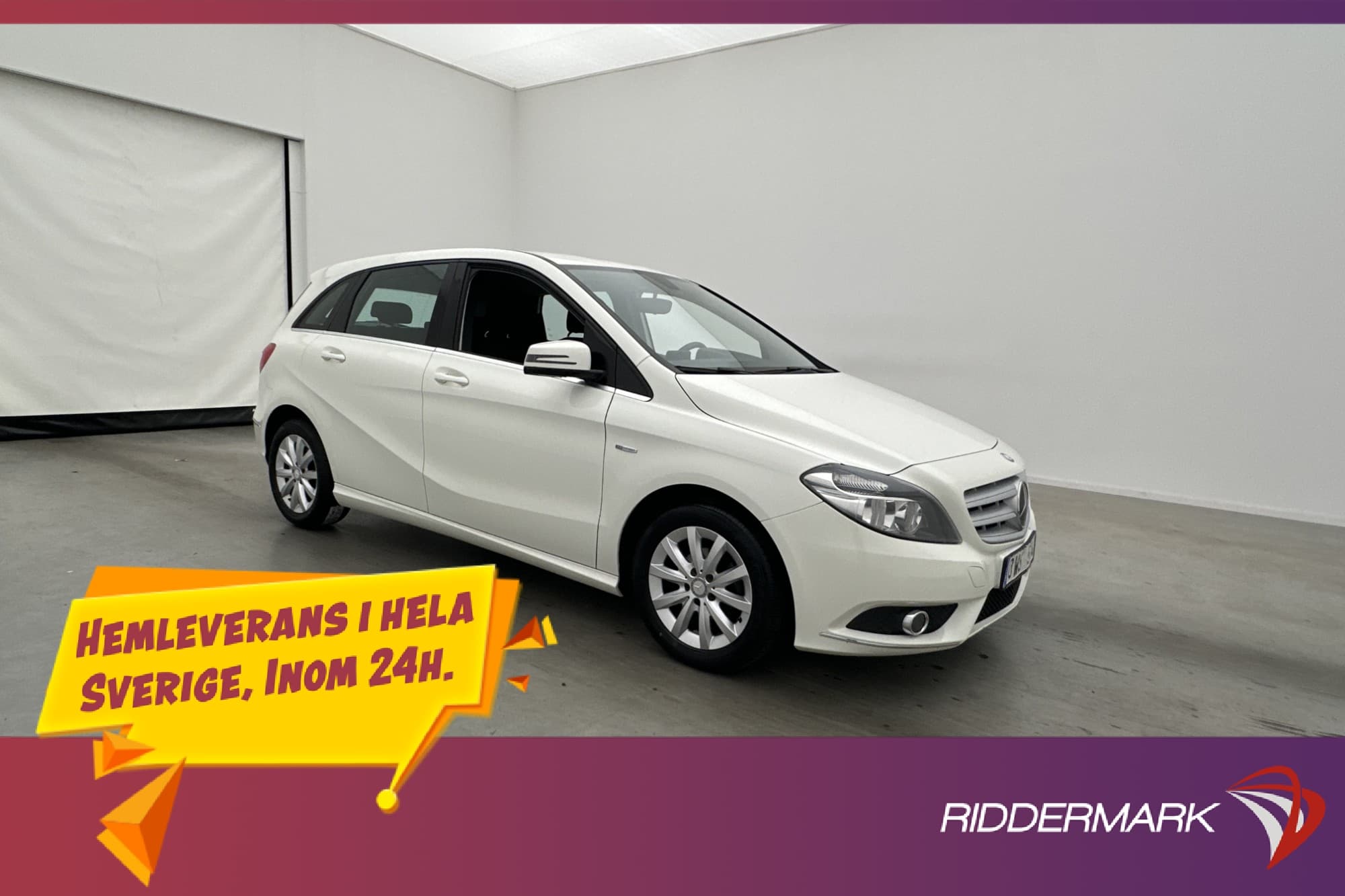 Mercedes-Benz B 180 122hk Farthållare Bluetooth 0.59 l/mil