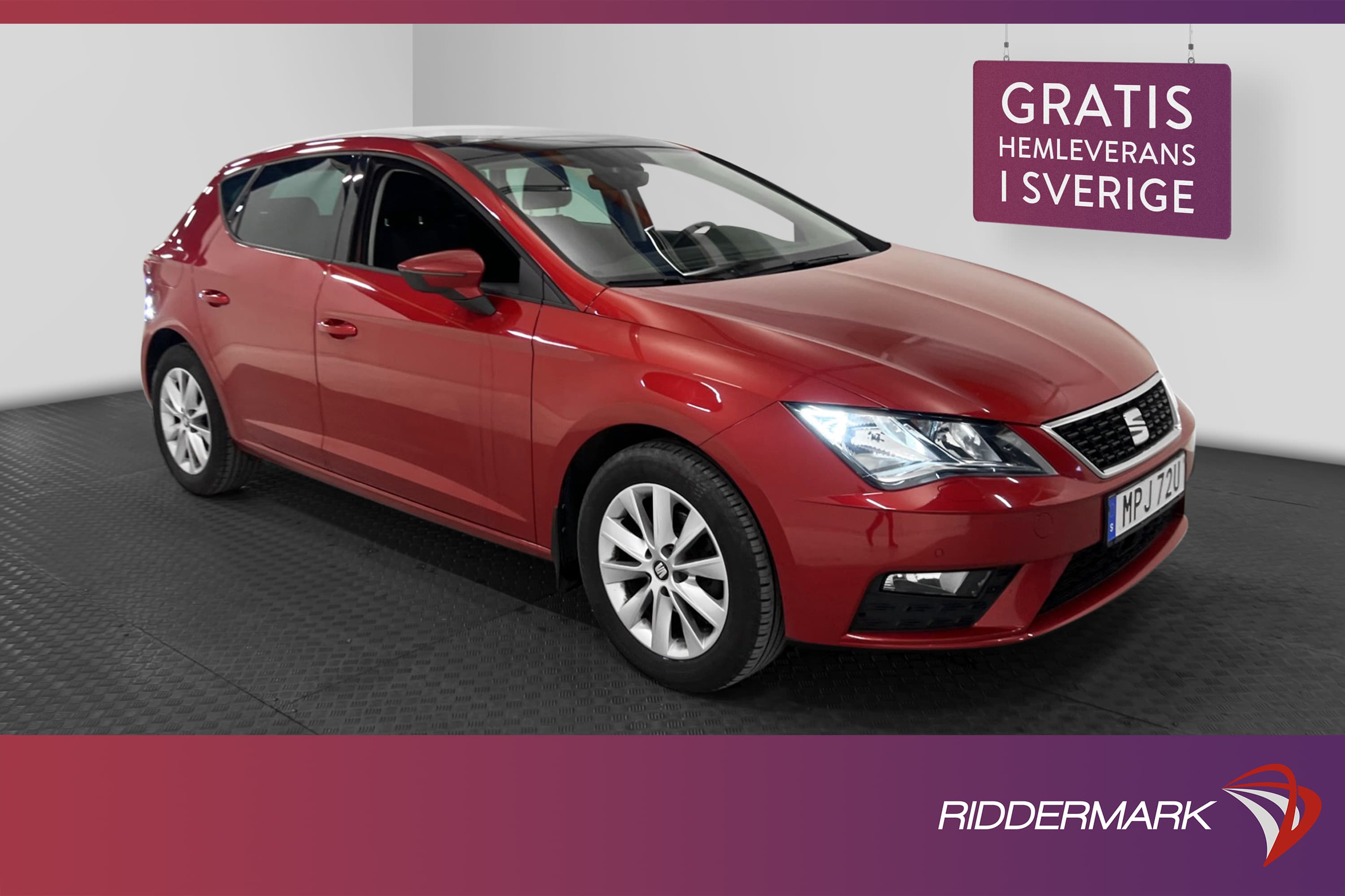 SEAT Leon 1.0 TSI 115hk Taklucka Backkamera Keyless Kamera