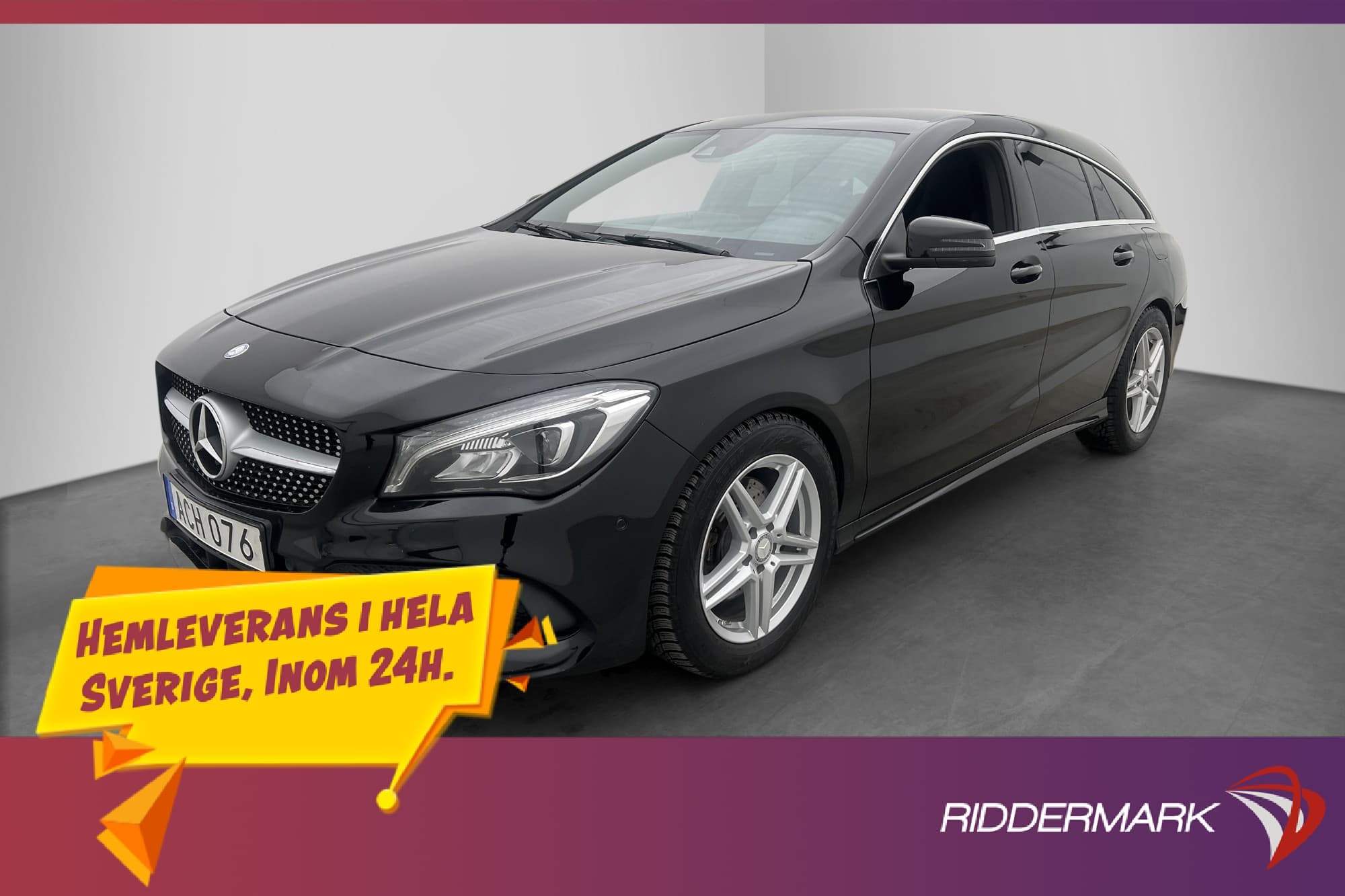 Mercedes-Benz CLA 220 d SB AMG Kamera Halvskinn Bluetooth