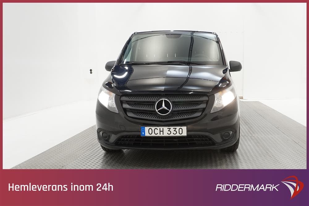Mercedes-Benz Vito 3-sits X-Lång B-Kamera Värmare Nyservad