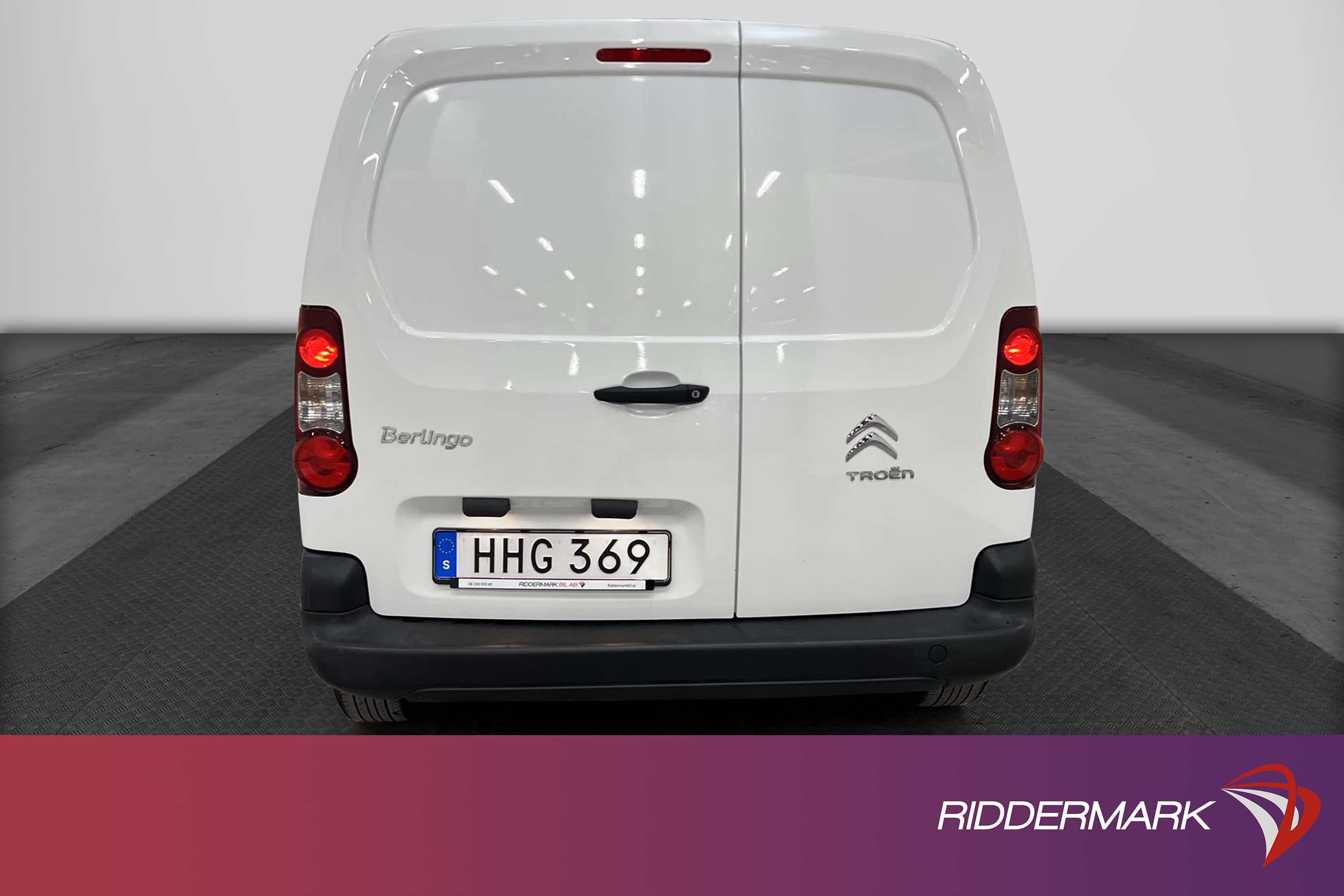 Citroën Berlingo 1.6HDi Eu6 Nyservad 3-sits