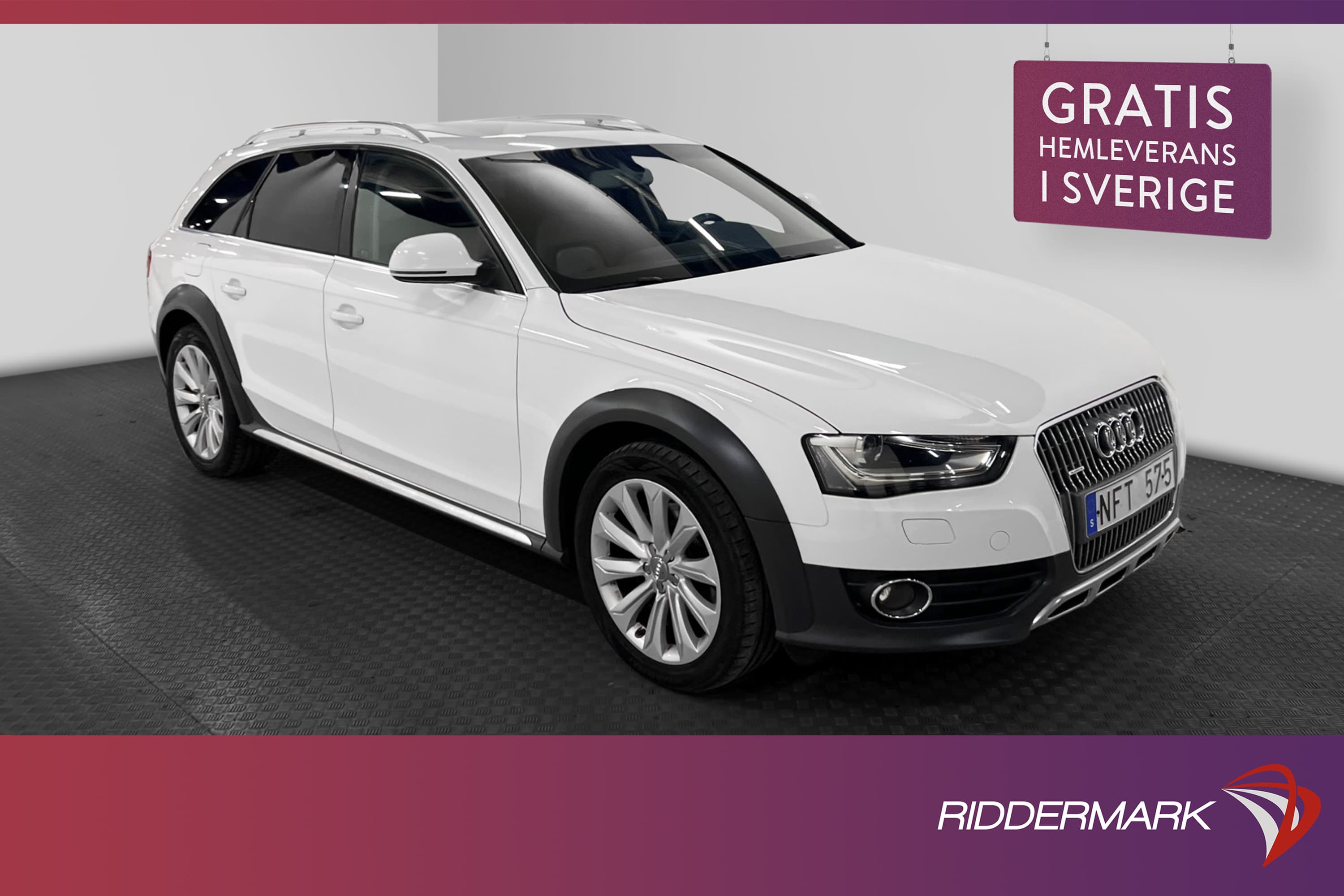 Audi A4 Allroad TDI Q 177hk Pano Värmare Skinn Navi PDC Drag