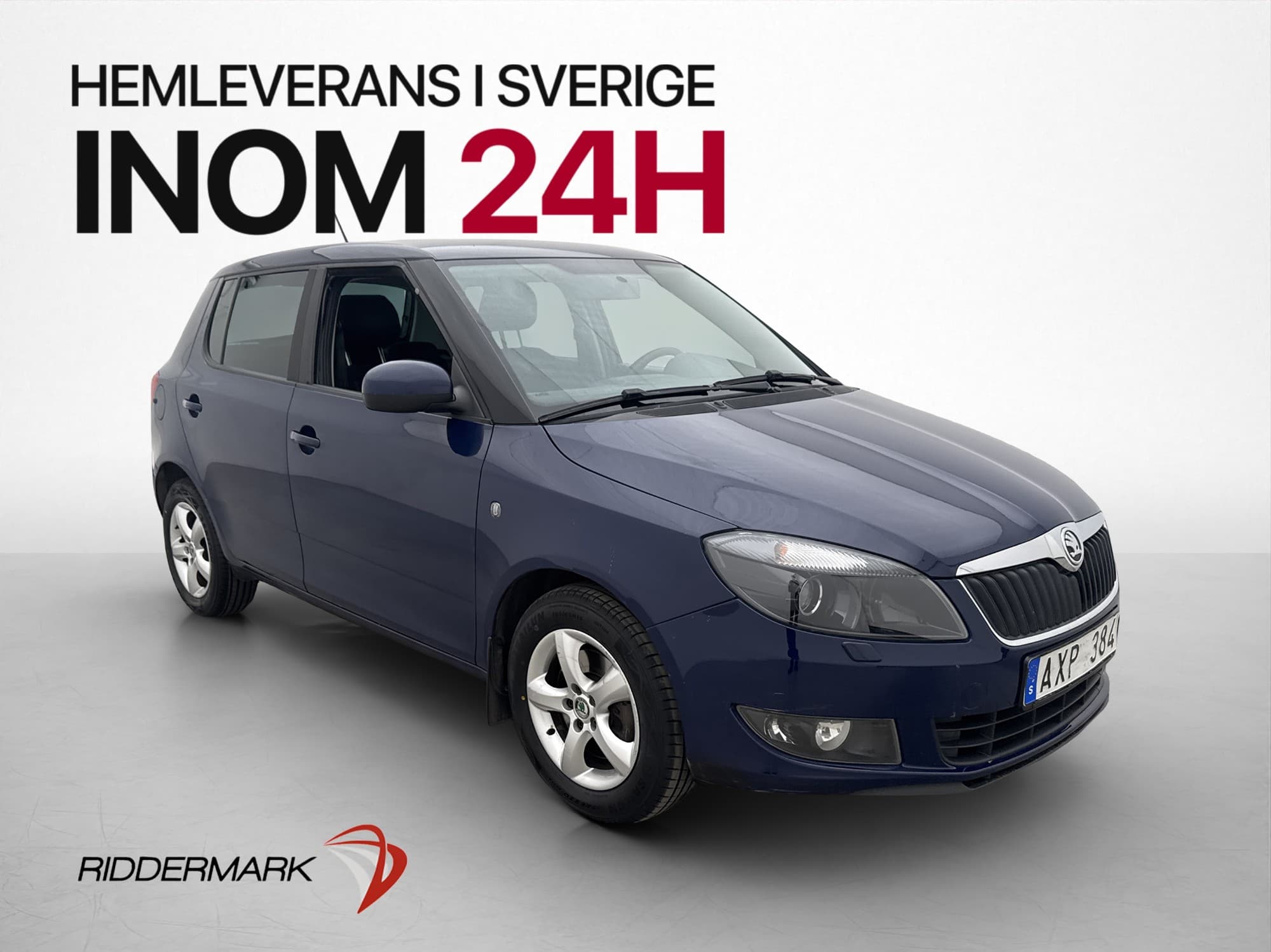 Skoda Fabia 1.2 TSI 105hk Ambiente Sensorer Farthållare