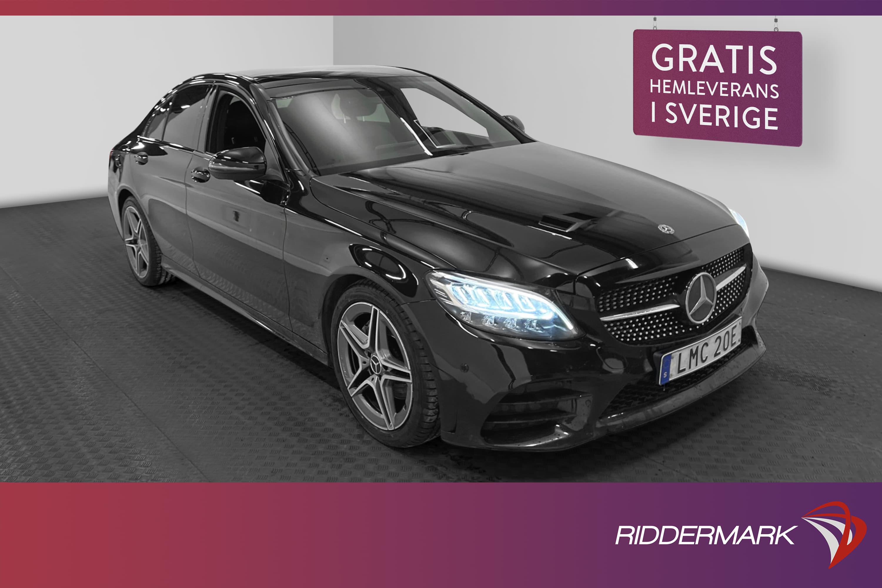 Mercedes-Benz C 220 d 9G-Tronic 194hk AMG