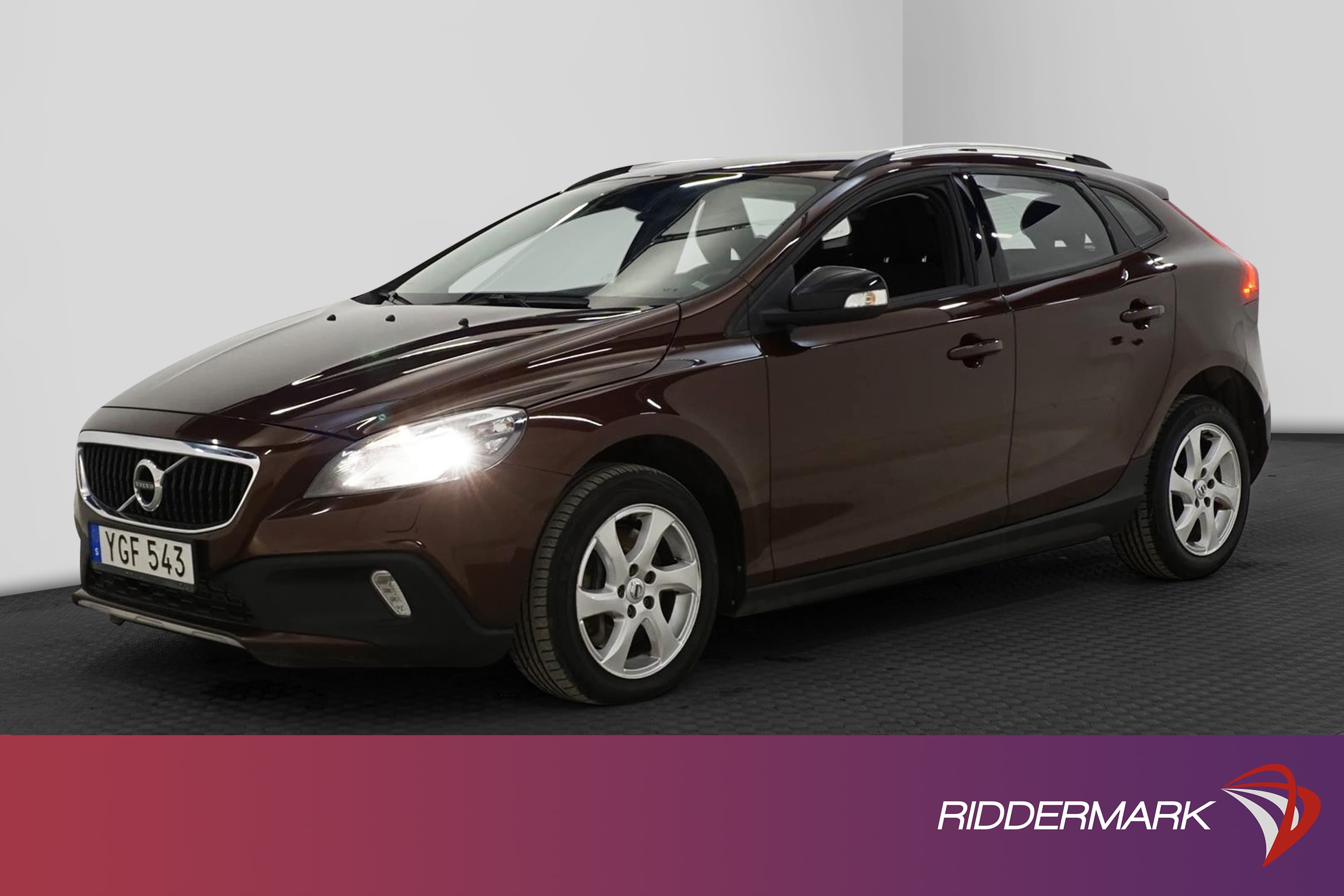 Volvo V40 Cross Country D2 120hk VOC Värmare 0,37l/mil