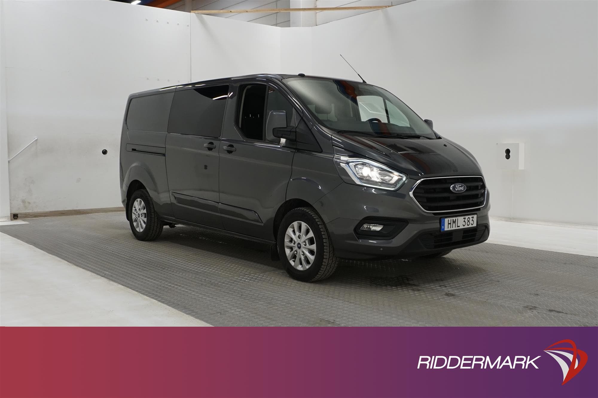 Ford Transit Custom CrewVan Automat 170hk Drag Moms 