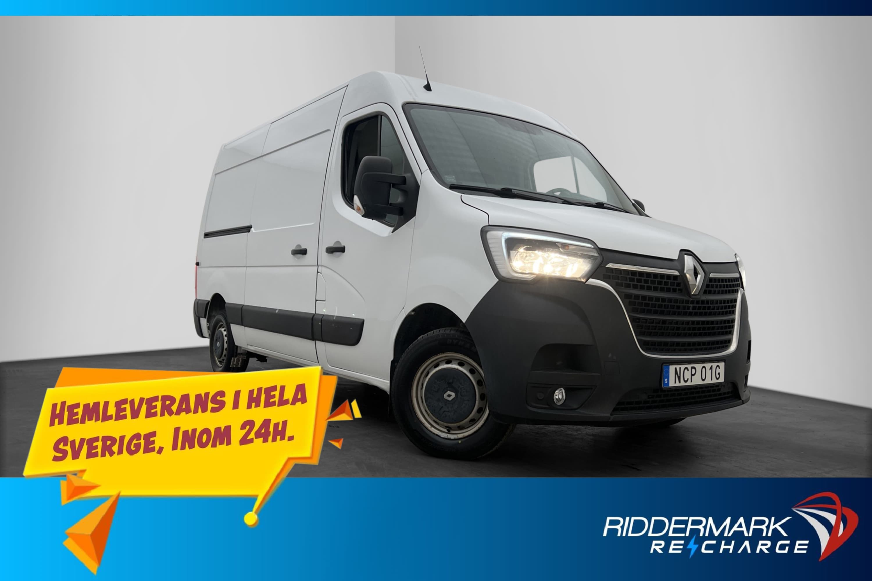 Renault Master L2H2 Z.E 33kWh B-Kamera Friköpt-Batteri Moms