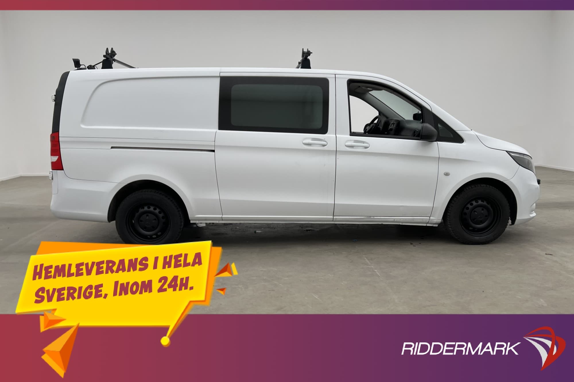 Mercedes-Benz Vito X-Lång 111CDI Värmare Dragkrok Takräcke