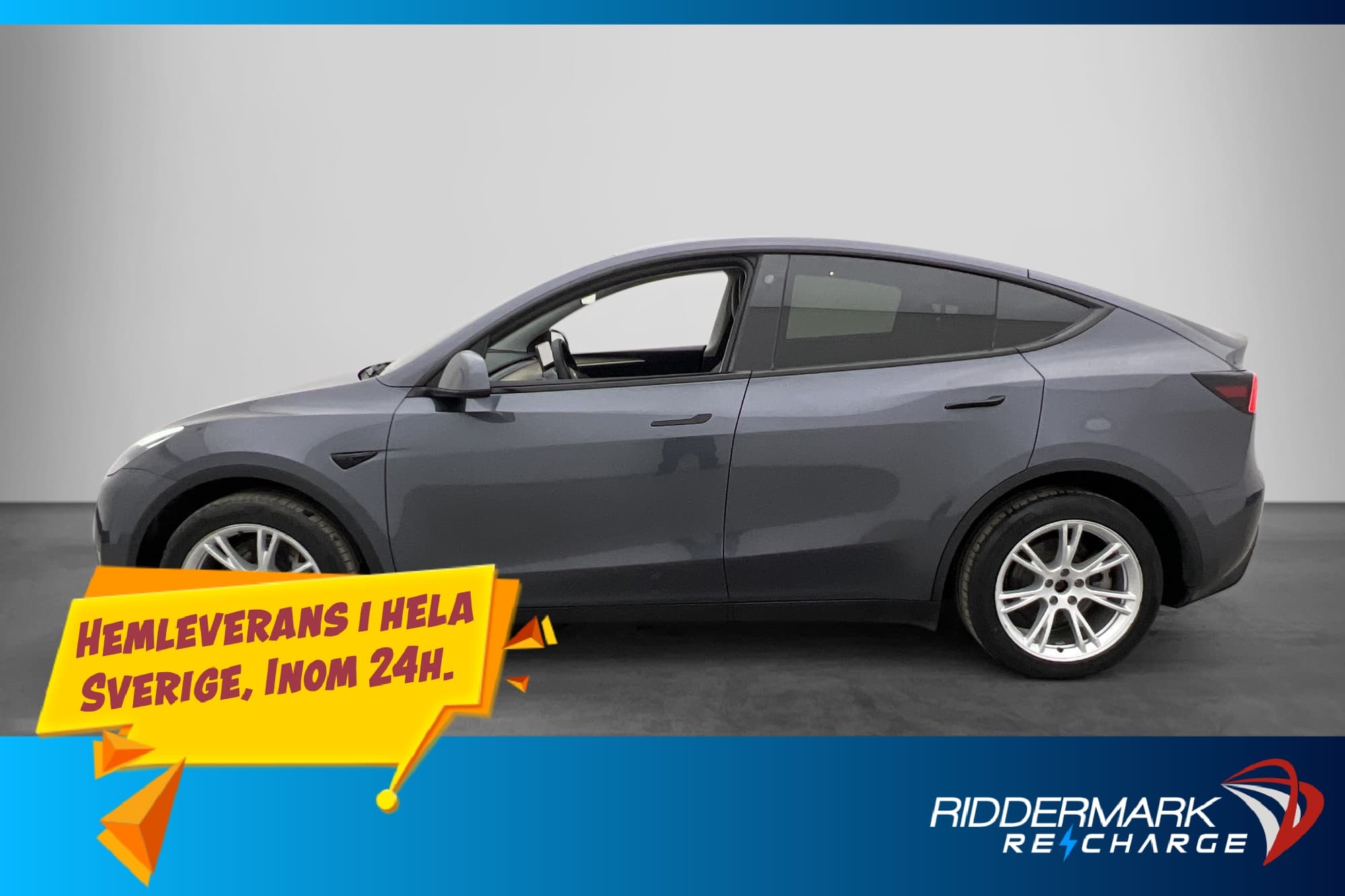 Tesla Model Y Long Range AWD Autopilot Svensksåld Drag