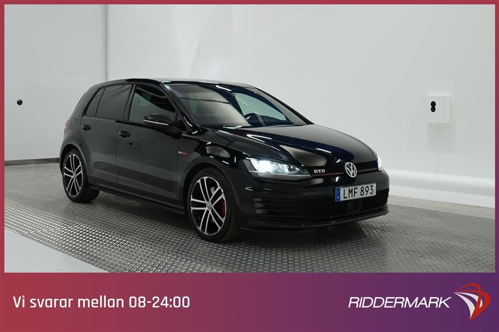 Volkswagen Golf GTD 2.0 184hk Pluspaket