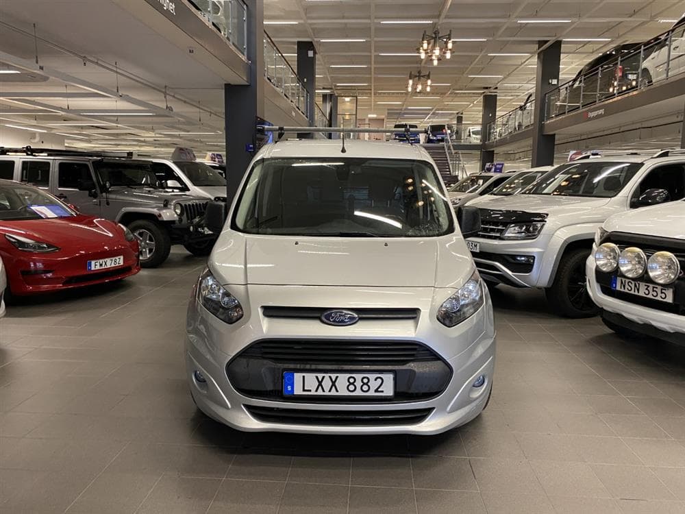 Ford Transit Connect 1.5TDCi Aut Eu6 100hk LWB Värmare Moms