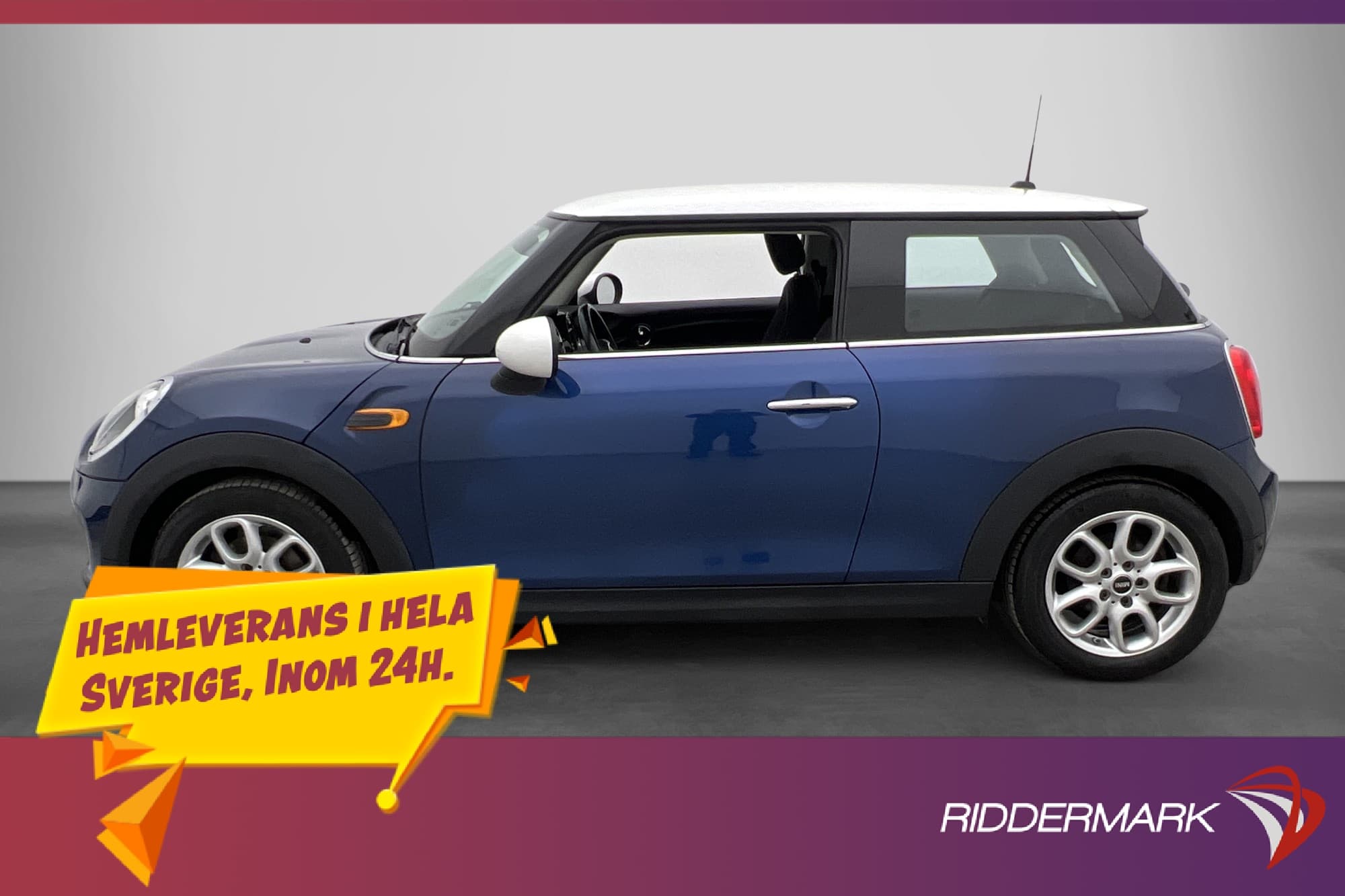 MINI Cooper 136hk Pepper Bluetooth 0.45l/mil