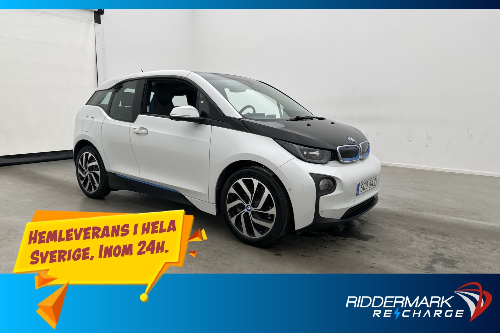 BMW i3 60 Ah Comfort Värmepump Kamera Navi Keyless