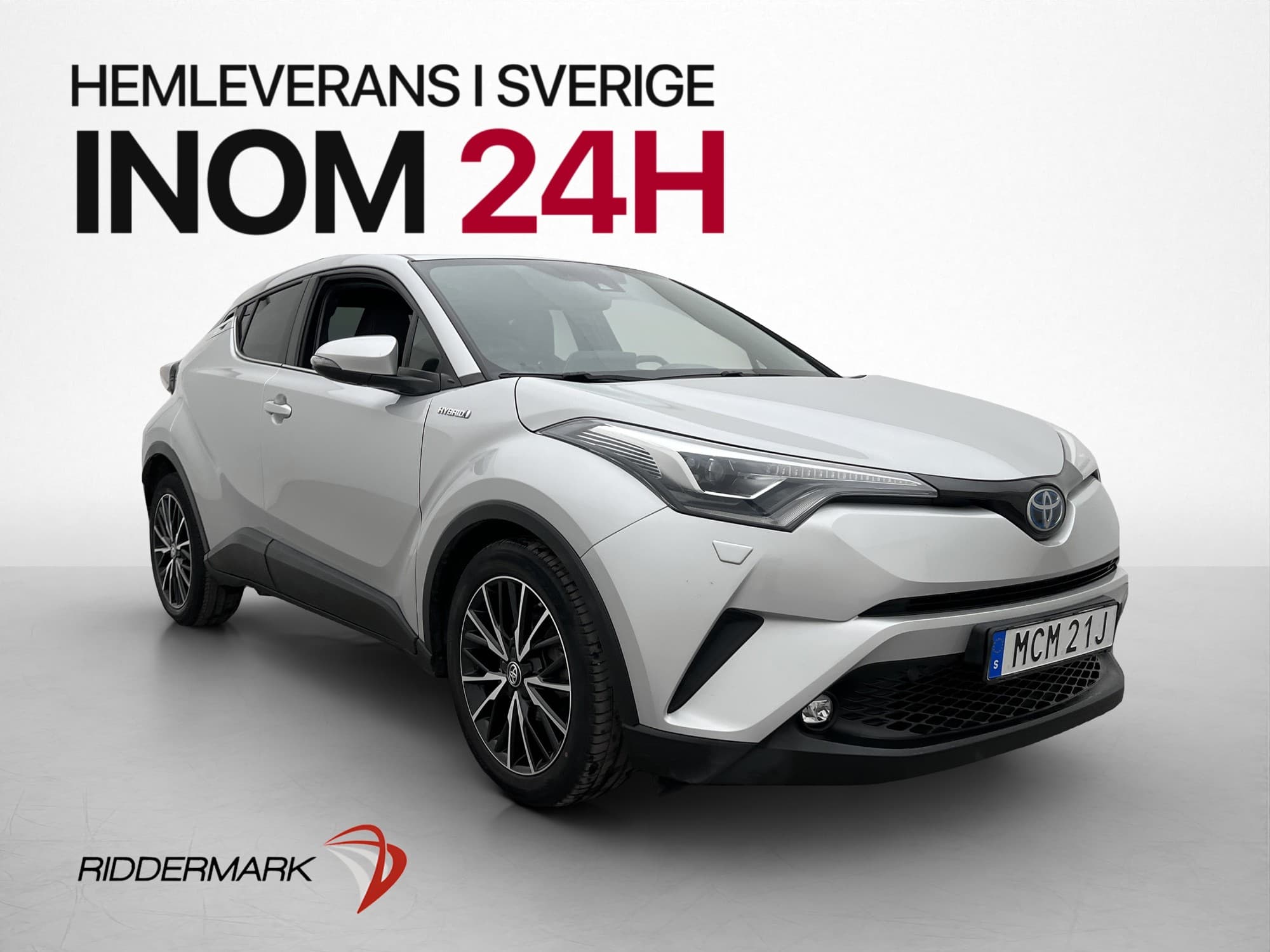 Toyota C-HR Hybrid 122hk Executive Kamera Halvskinn Rattvärm