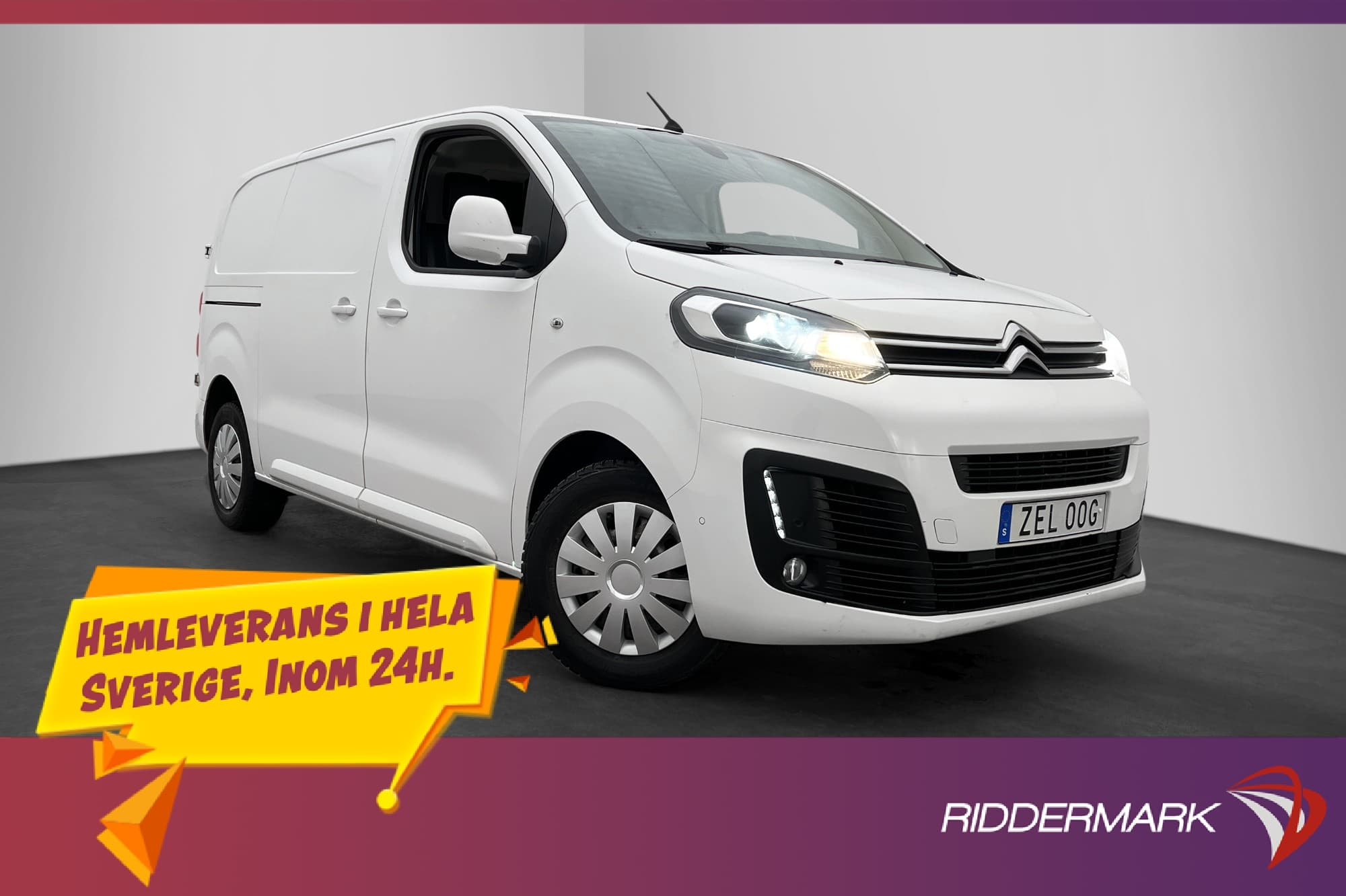 Citroën Jumpy 2.0 122hk Pro+ Drag Kamera 3-Sits CARPLAY MOMS