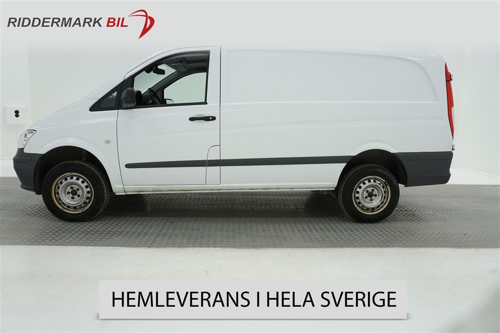 Mercedes Vito 113 CDI 4x4 136hk Värmare L2 3-sits