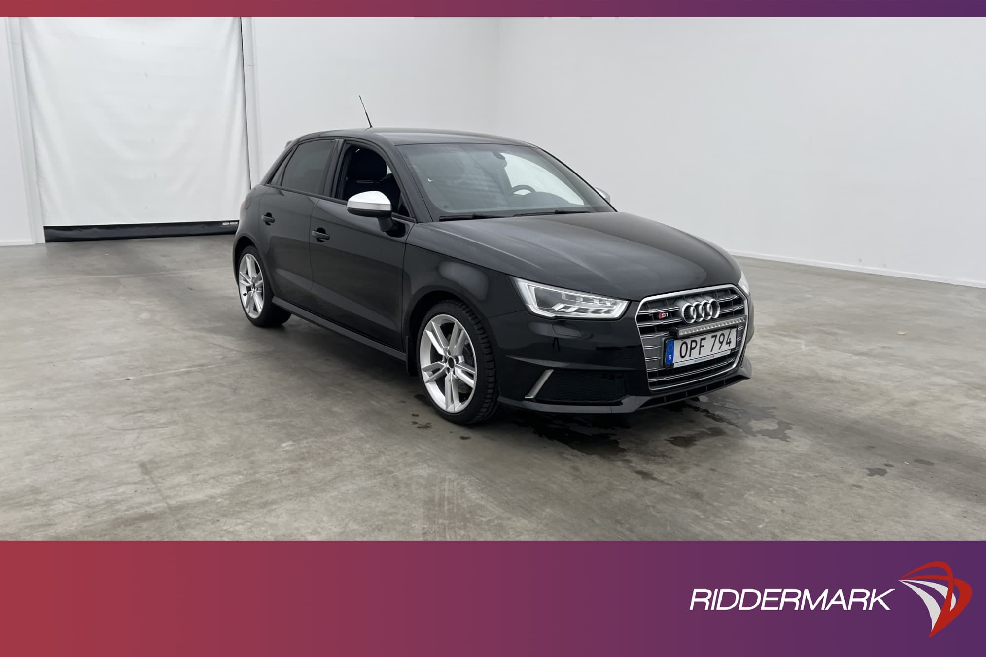 Audi S1 Sportback Quattro 231hk Sensorer Halvskinn Välservad