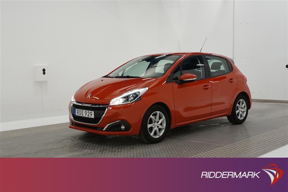 Peugeot 208 PureTech 5dr 82hk Låg Skatt