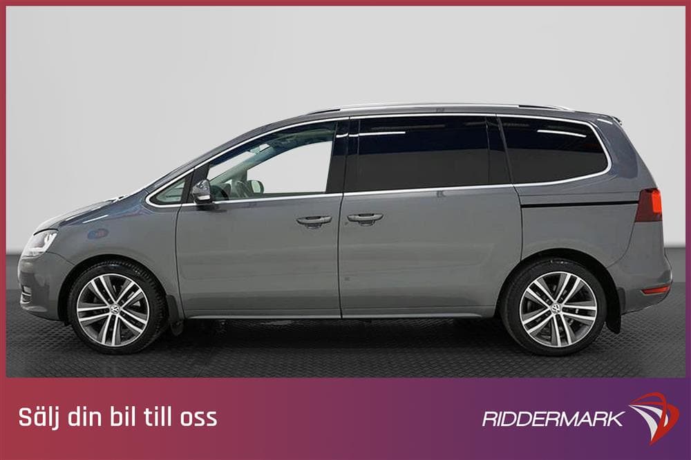 Volkswagen Sharan 184hk 4M 7-Sits Värmare B-Kameraexteriör