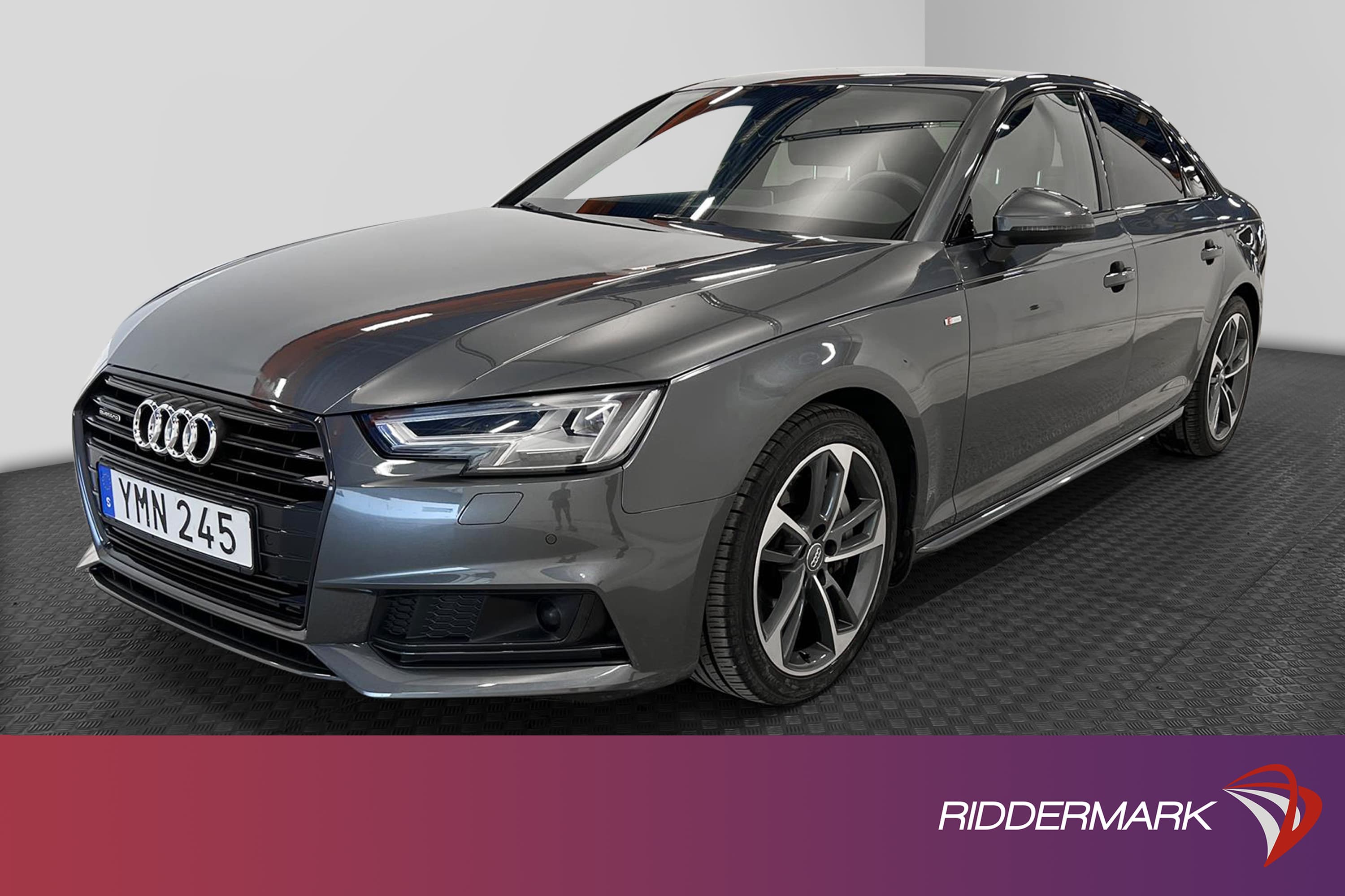 Audi A4 2.0 TFSI Quattro 252hk S-Line Cockpit Navigation