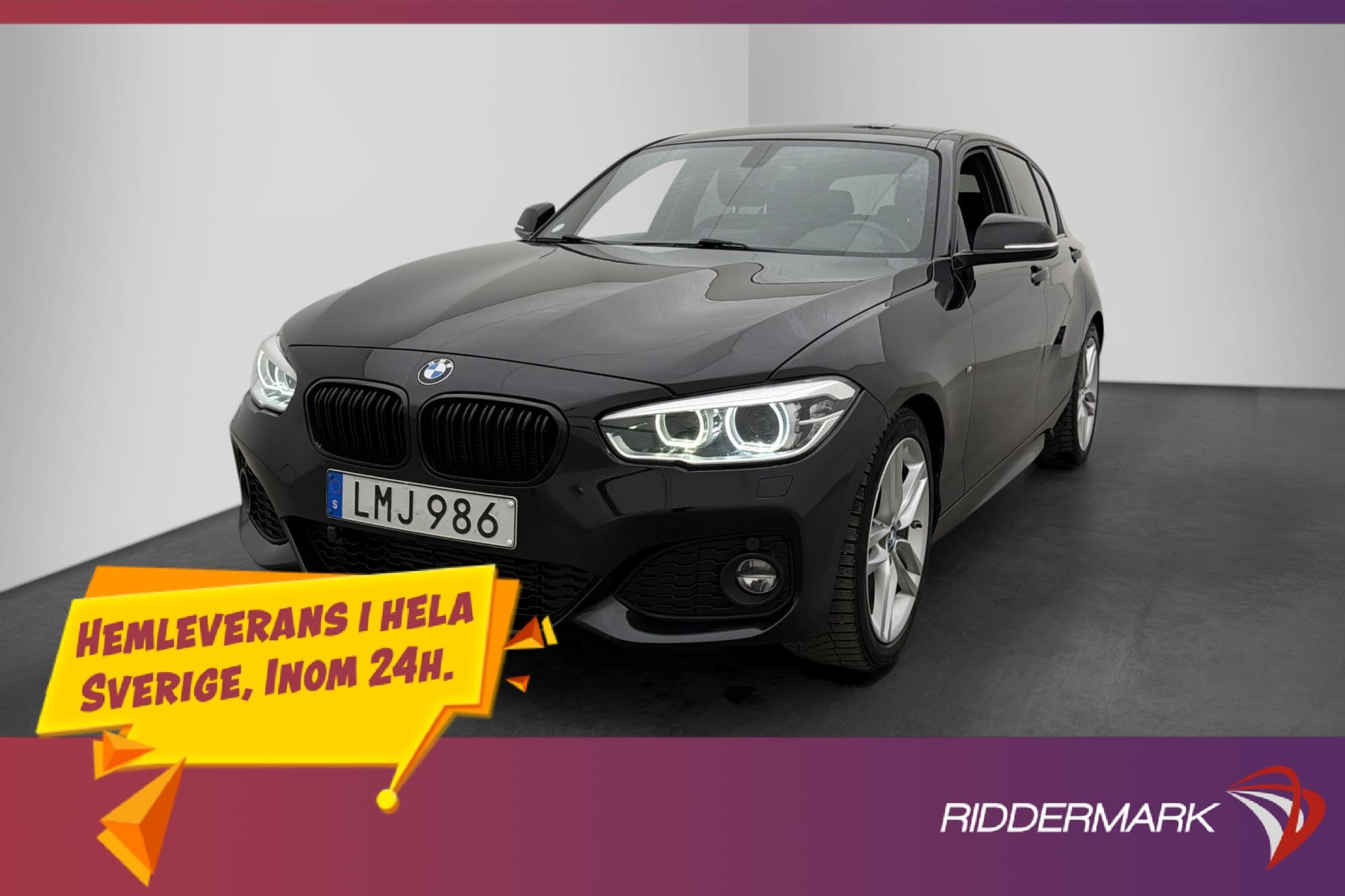 BMW 118i 136hk M Sport M&K-Värmare P-Sensorer Alcantara