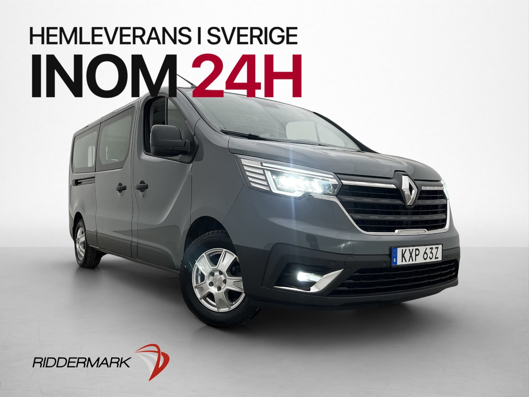 Renault trafic Grand Kombi 170hk Drag B-Kamera 9-Sits Moms