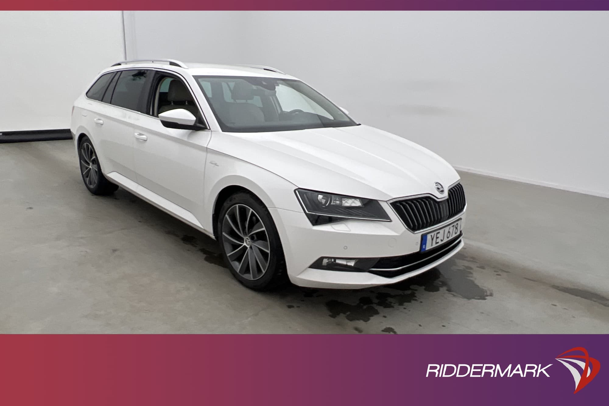Skoda Superb TDI 190hk L&K D-värme Canton Kamera Skinn Drag