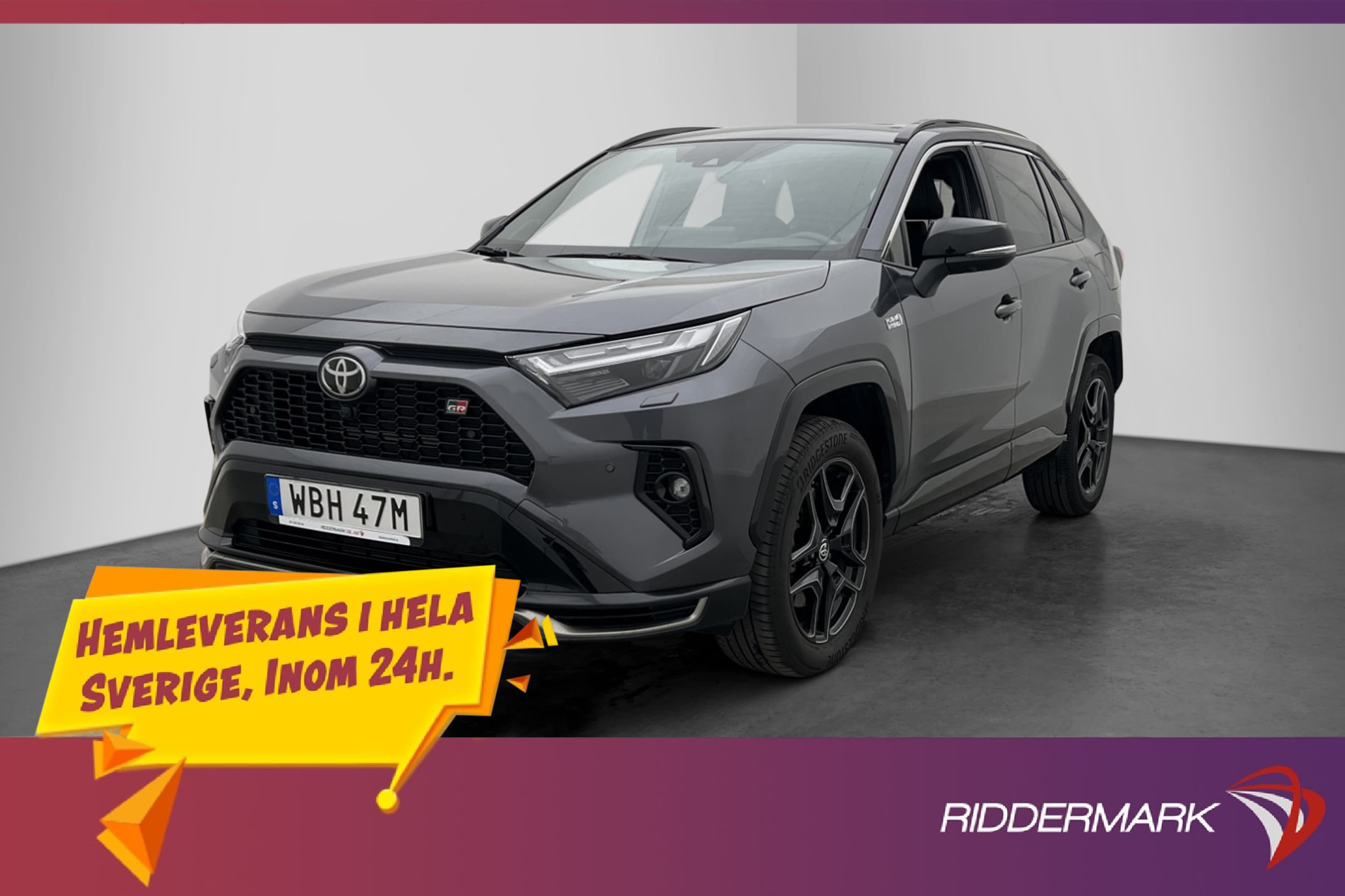 Toyota RAV4 Plug-in AWD 306hk GR Sport JBL 360° HUD Rattvärm