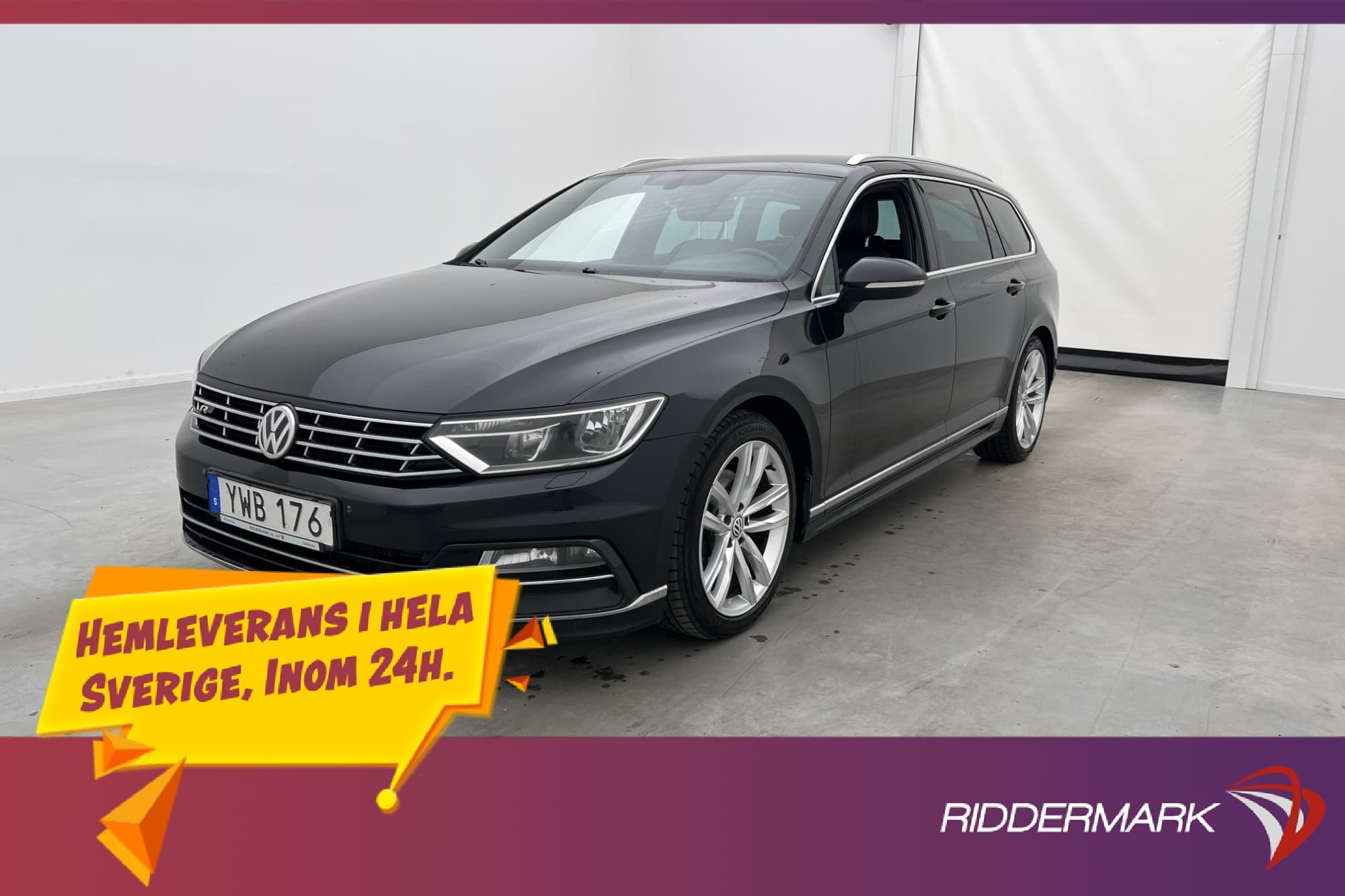 Volkswagen Passat 2.0 TDI 190hk R-Line Dynaudio Skinn Drag